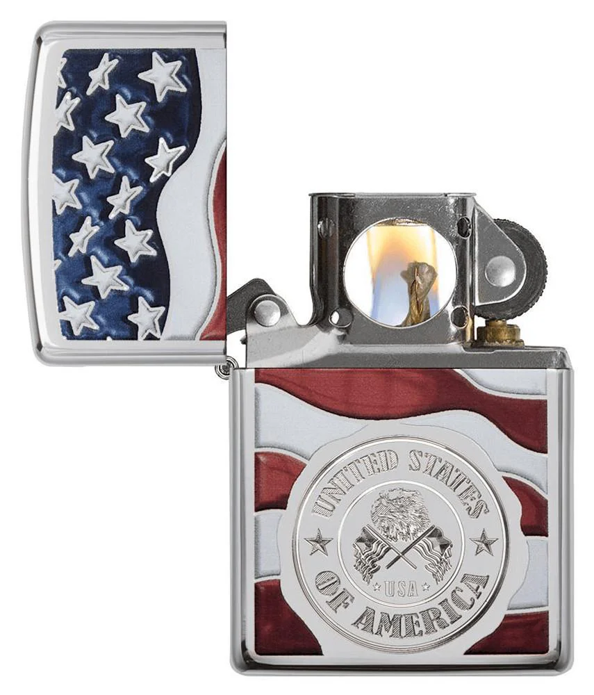 American Stamp on Flag - Image 3
