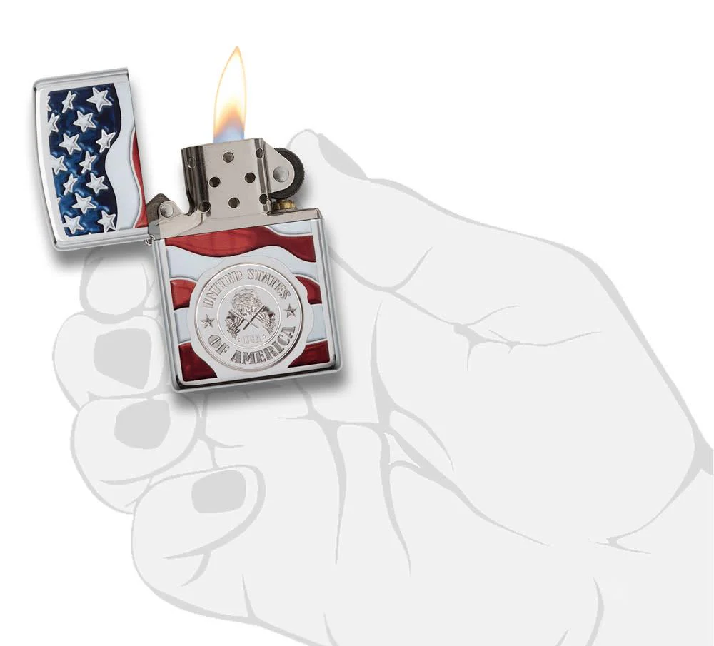 American Stamp on Flag - Image 5