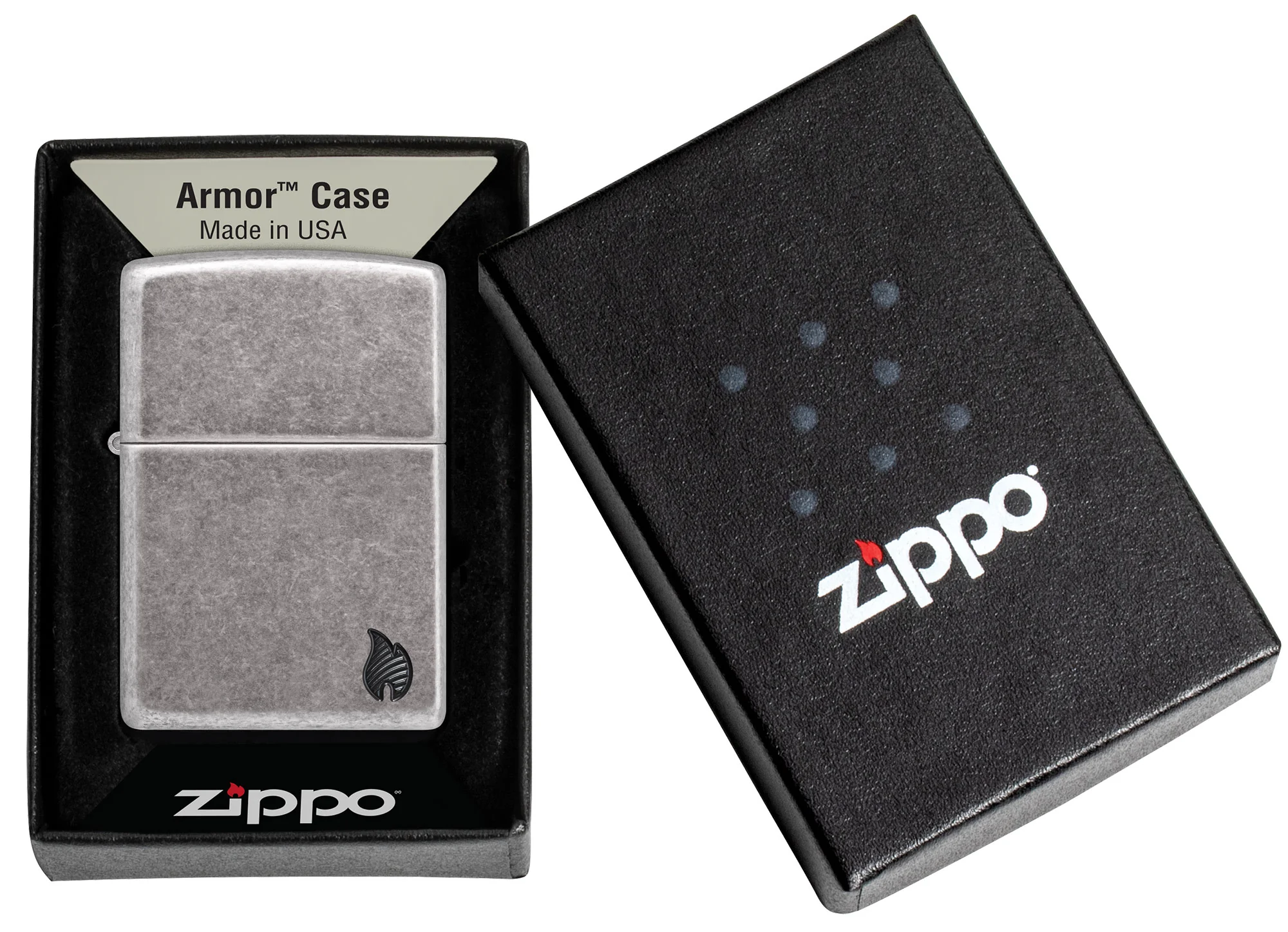 Armor® Antique Silver Flame Design - Image 7