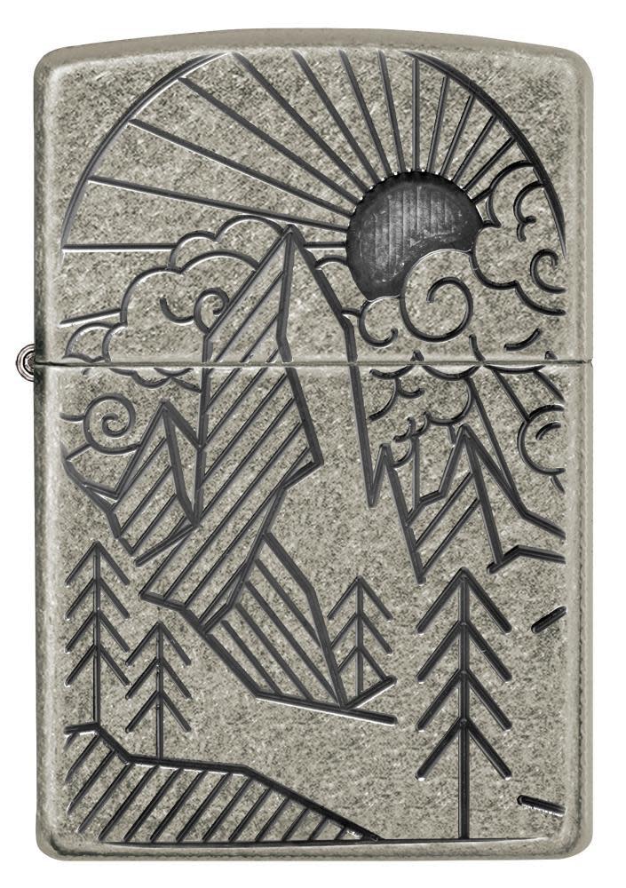 Armor® Antique Silver Mountain Design - Image 6