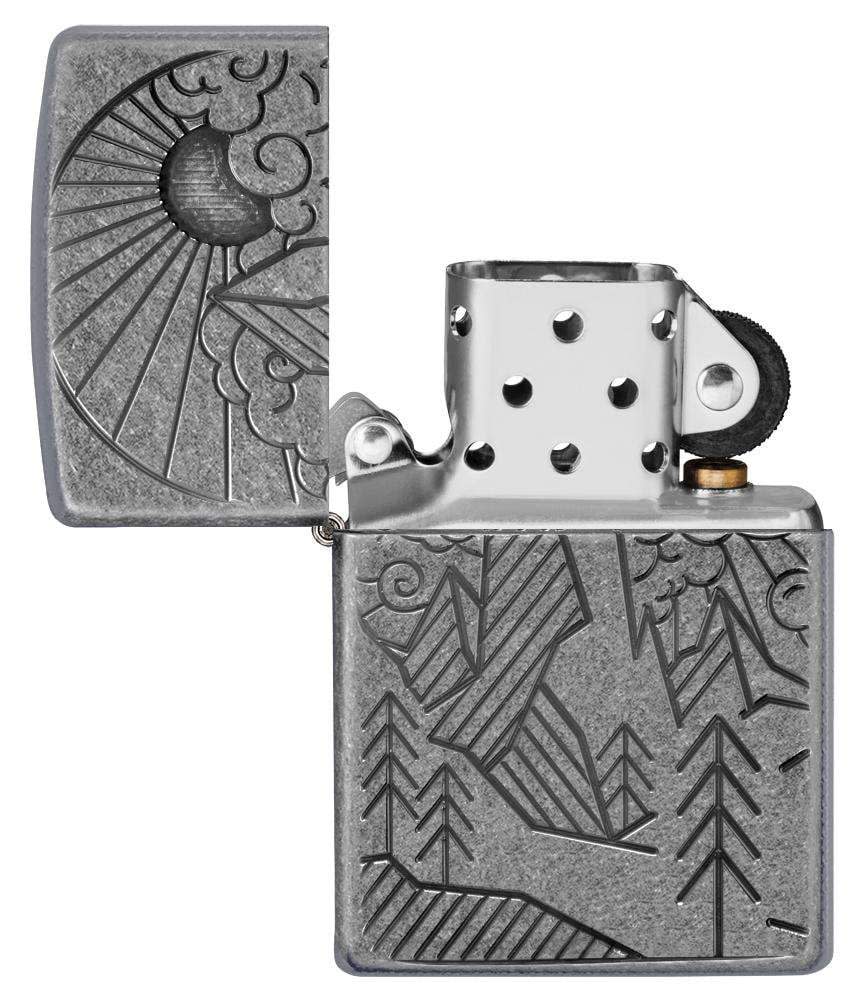 Armor® Antique Silver Mountain Design - Image 7
