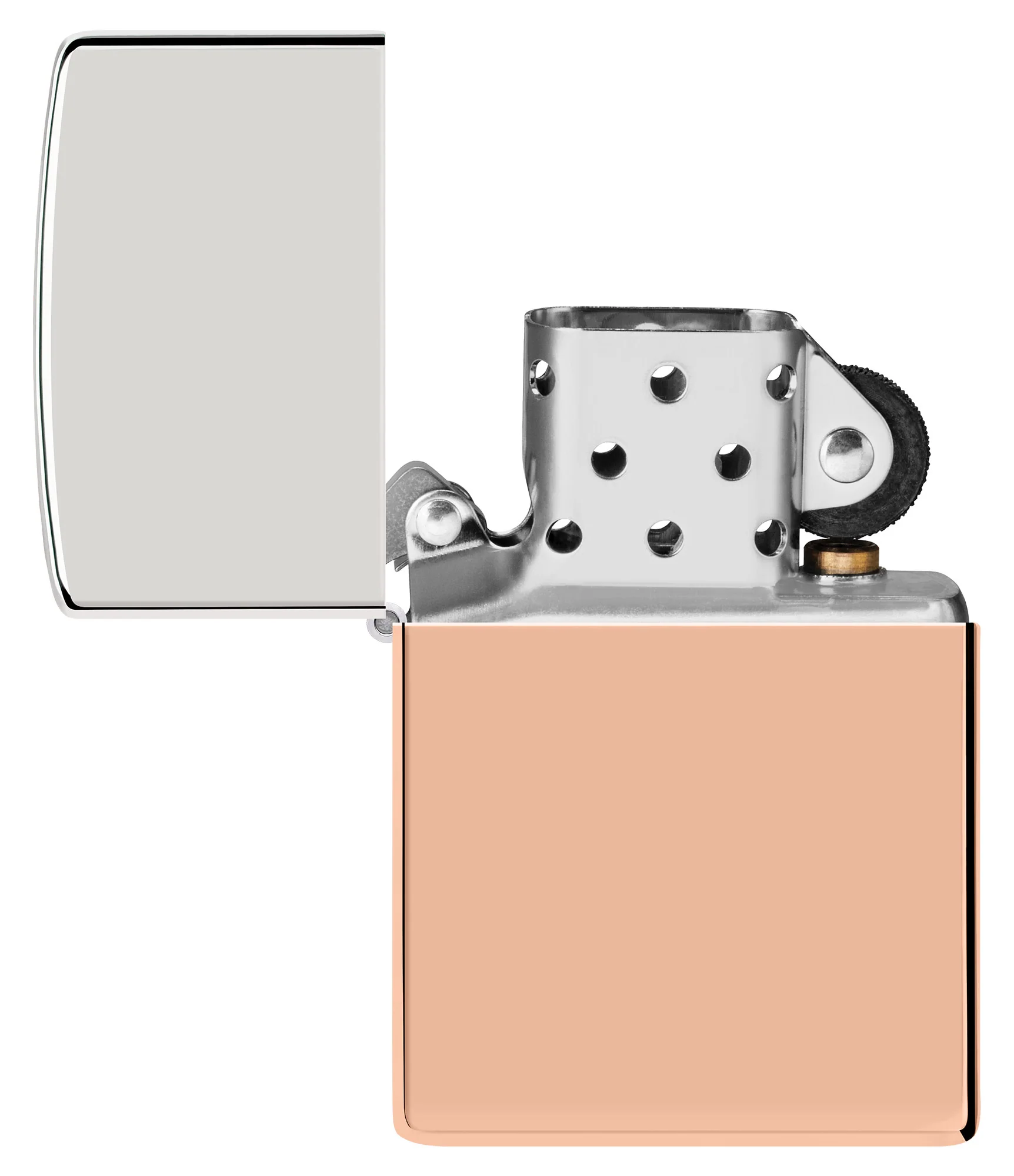Bimetal Case Lighter - Sterling Silver Lid - Image 11