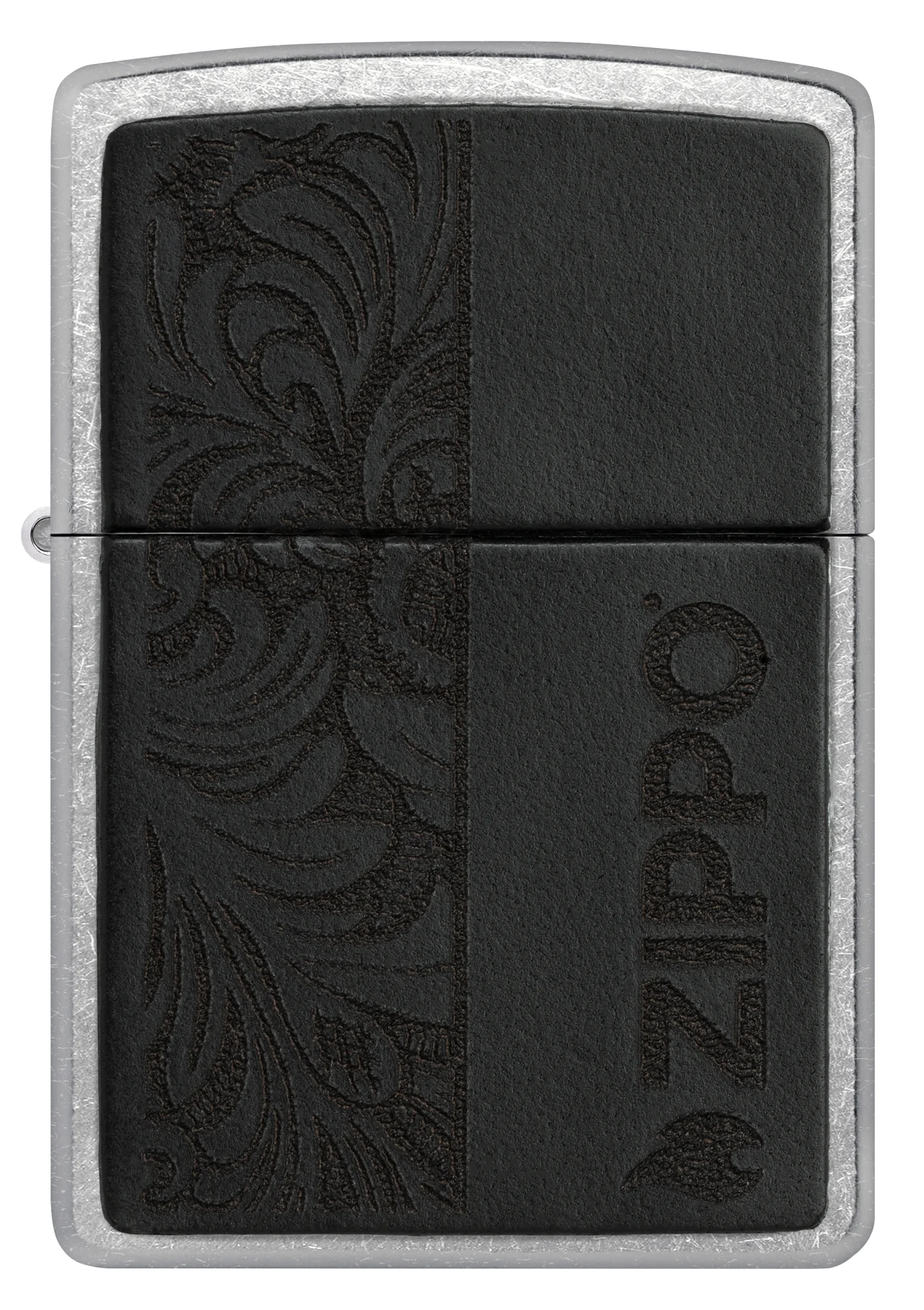 Black Leather Emblem - Zippo Design - Image 3