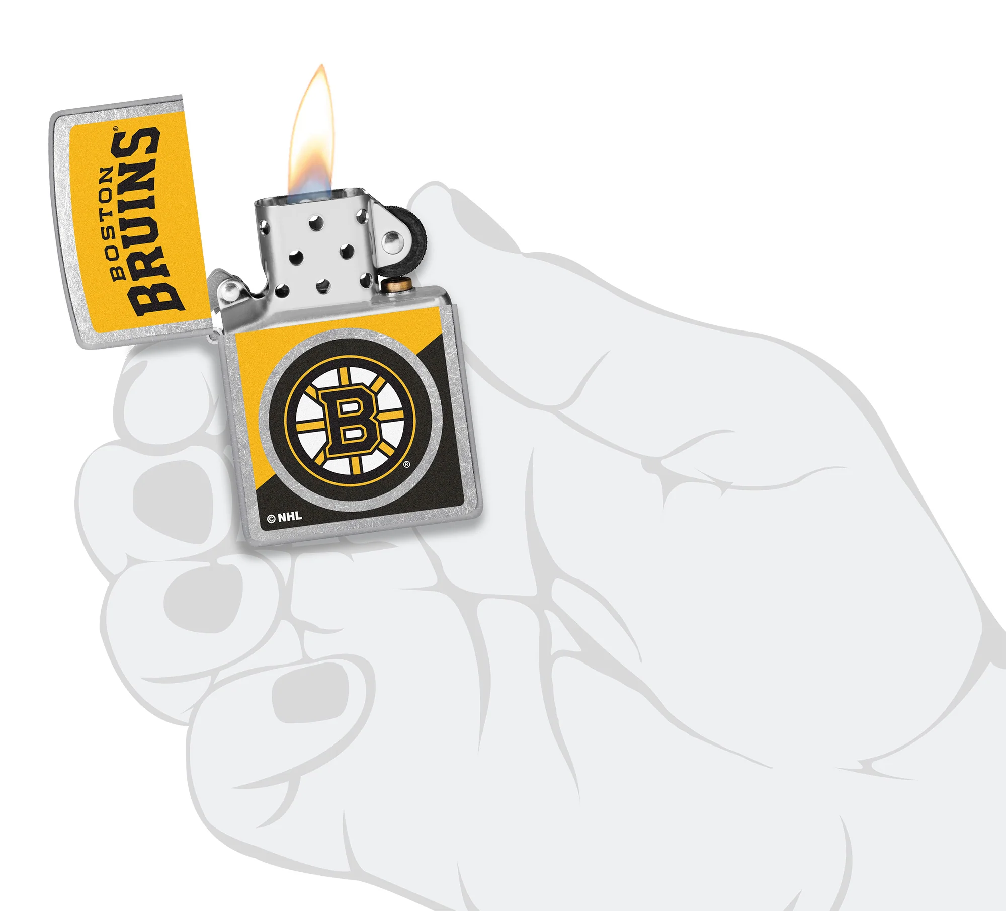 Boston BruinsĀ® Colorblock Logo Design - Image 6