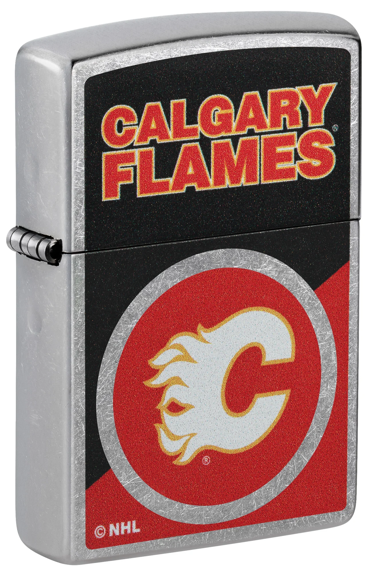 Calgary FlamesĀ® Colorblock Logo Design