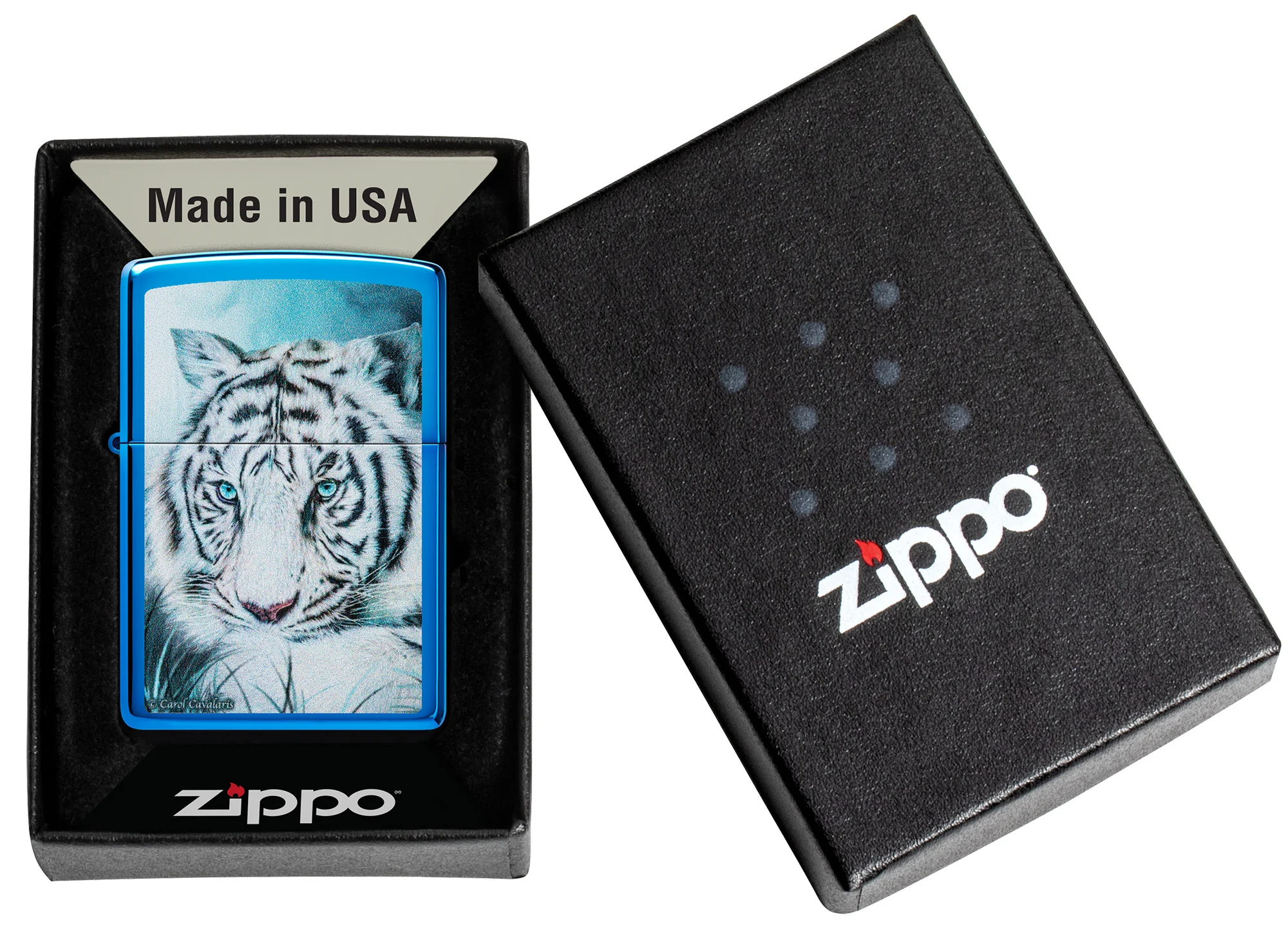 Carol Cavalaris White Tiger Design - Image 5