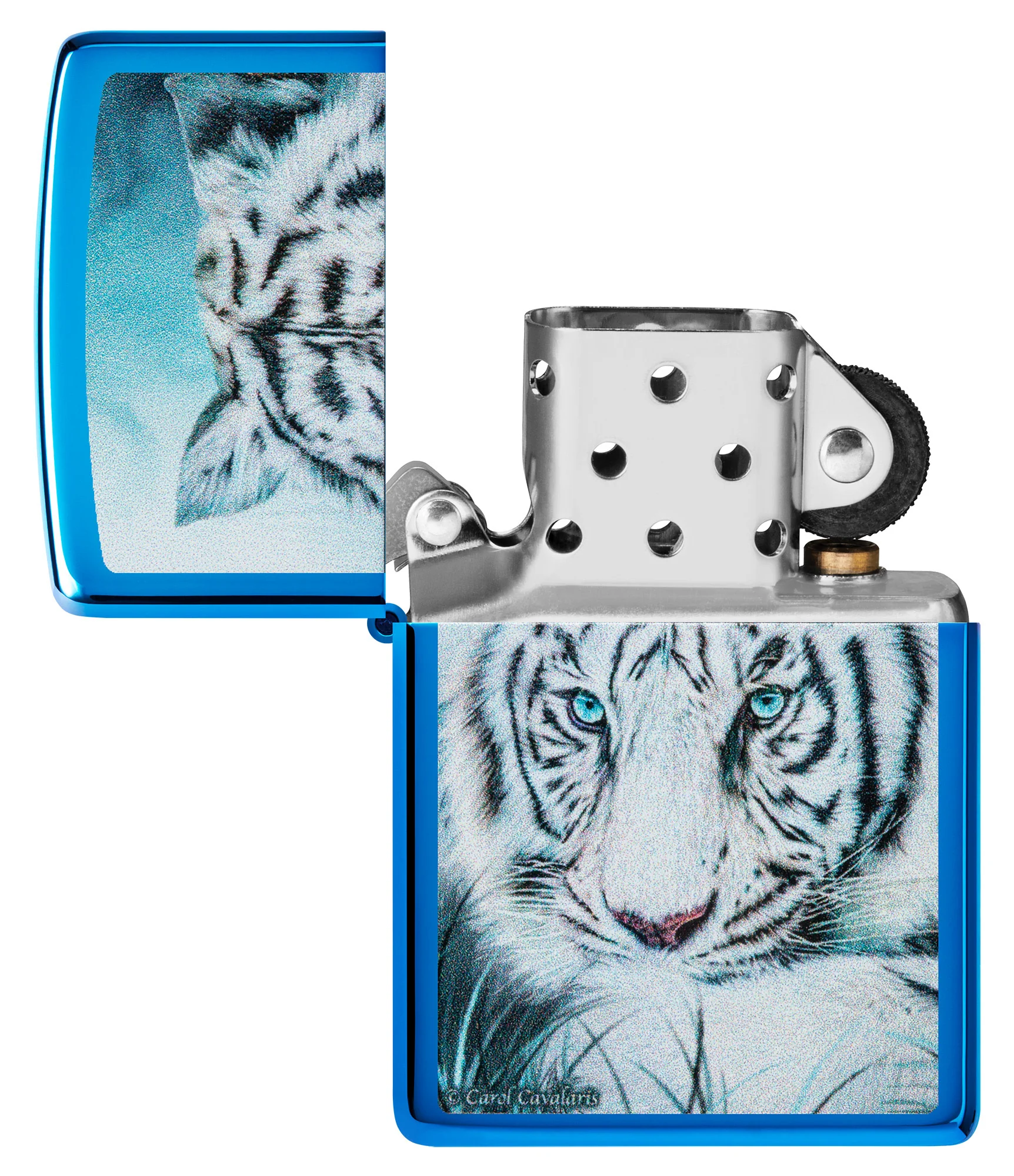 Carol Cavalaris White Tiger Design - Image 7