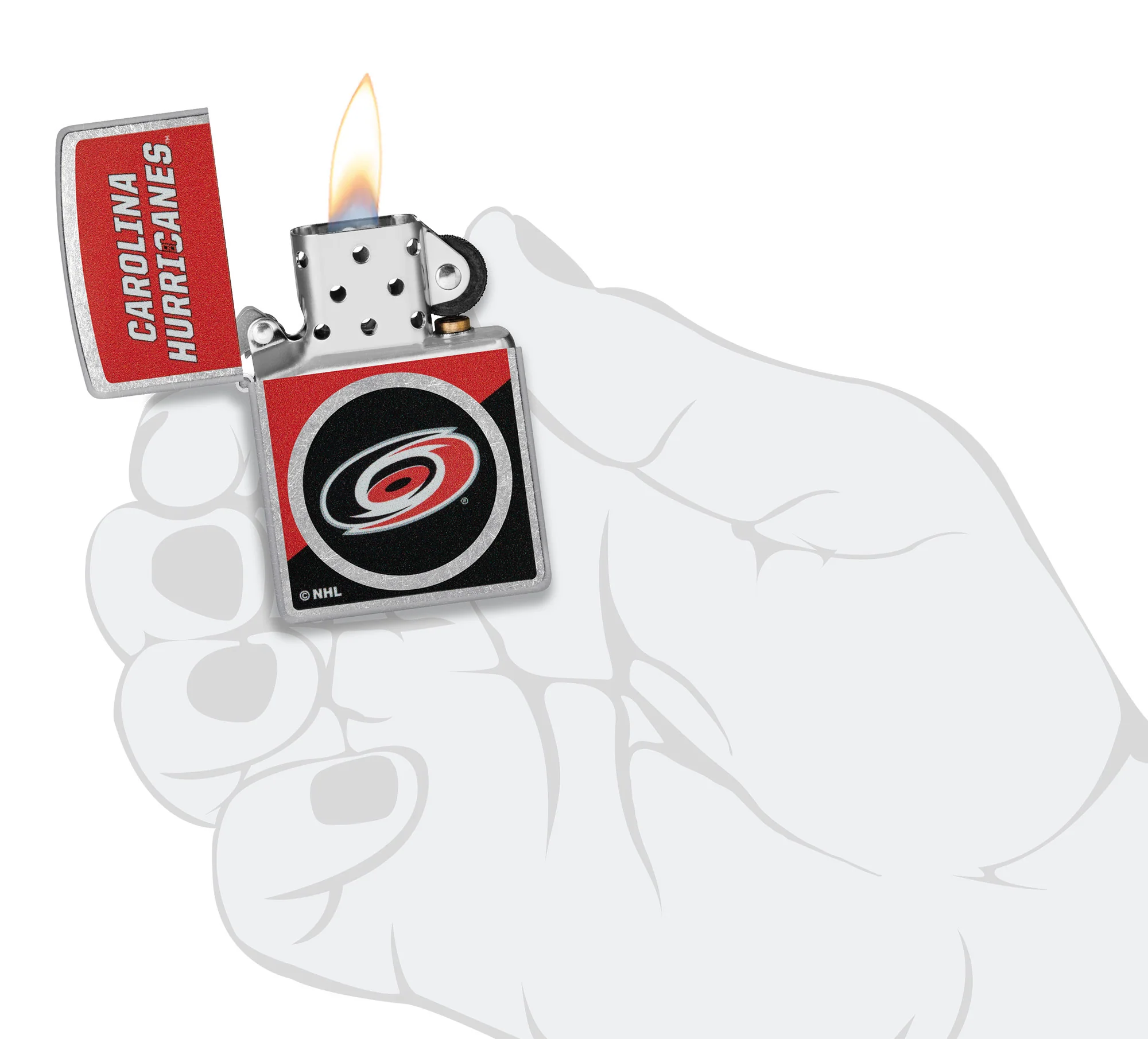 Carolina Hurricanes® Colorblock Logo Design - Image 6