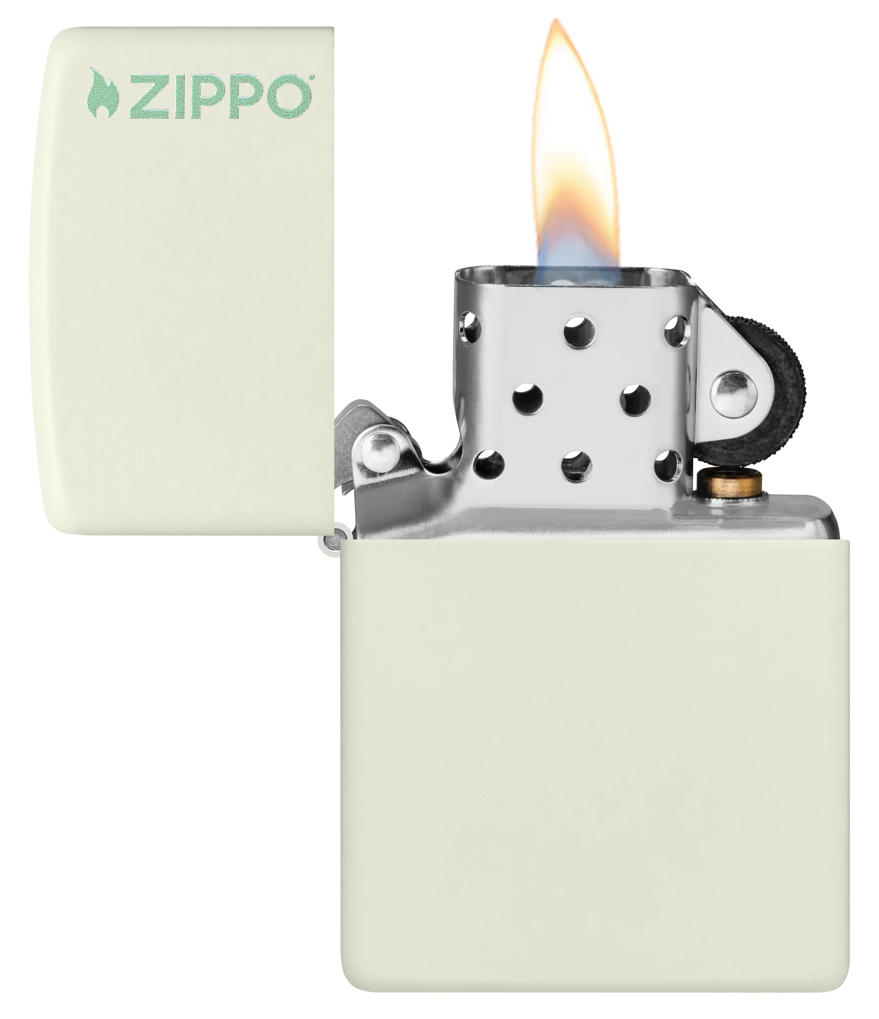 Classic Glow In The Dark Zippo Logo - Image 4