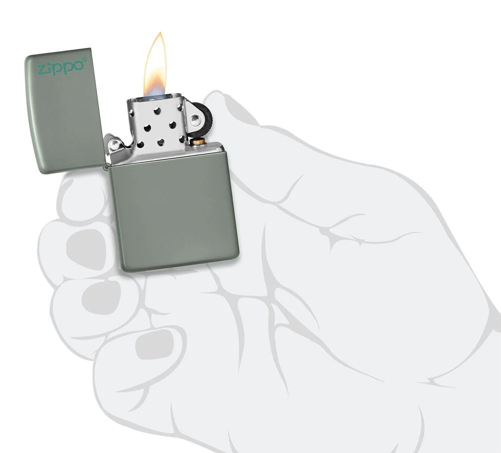 Classic Sage Zippo Logo - Image 4