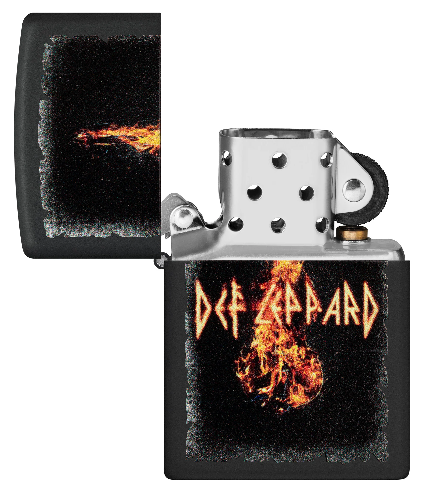 Def Leppard Burning Violin Design - Image 7