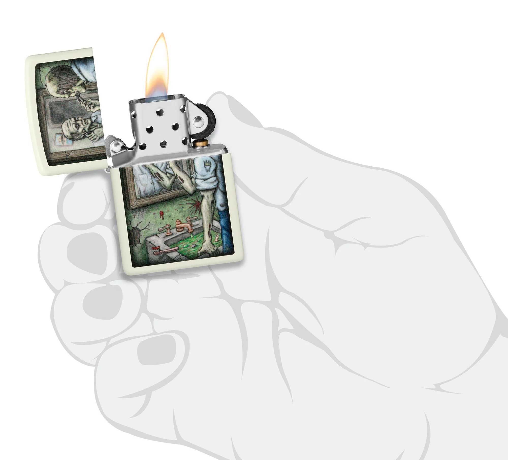 Shaving Zombie Design - Image 4