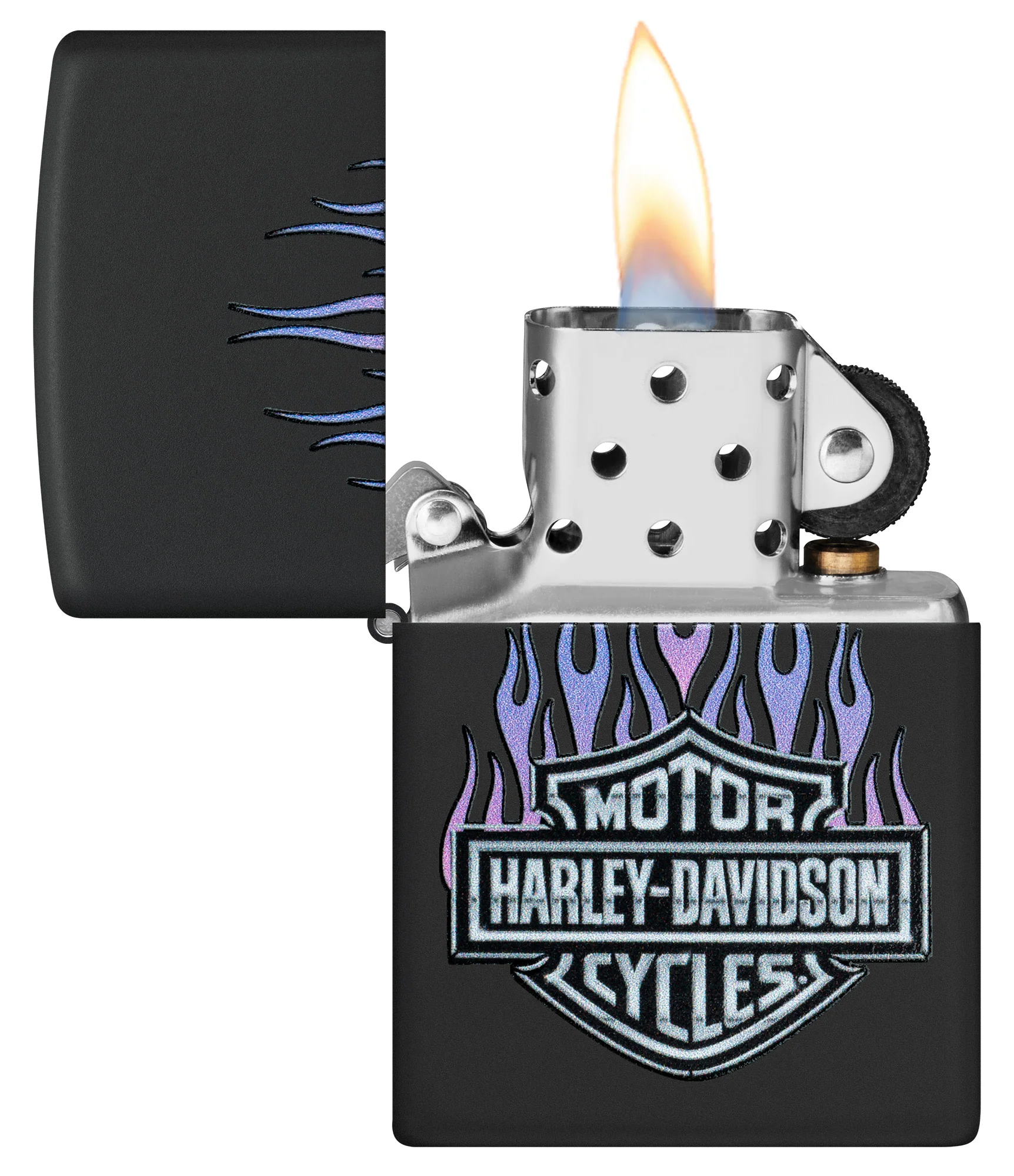 Harley-DavidsonĀ® Purple Flames Design - Image 4