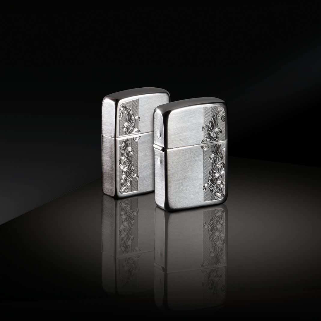 Sterling Silver Herringbone Filigree Design - Image 2