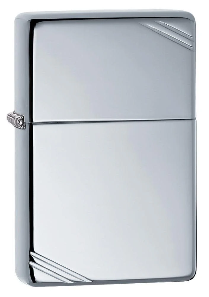 High Polish Chrome Vintage with Slashes