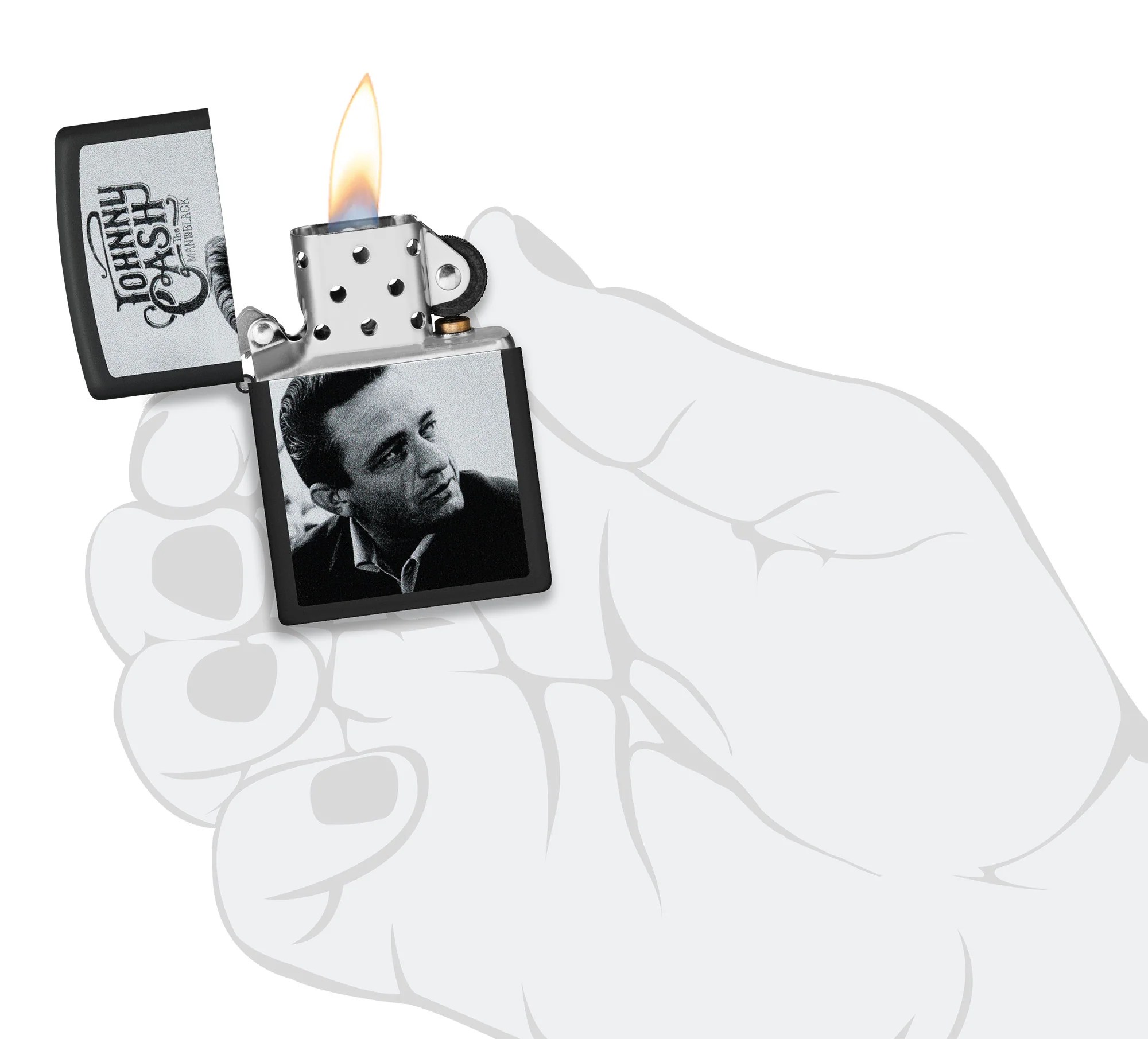 Johnny Cash Portrait Design - Image 4
