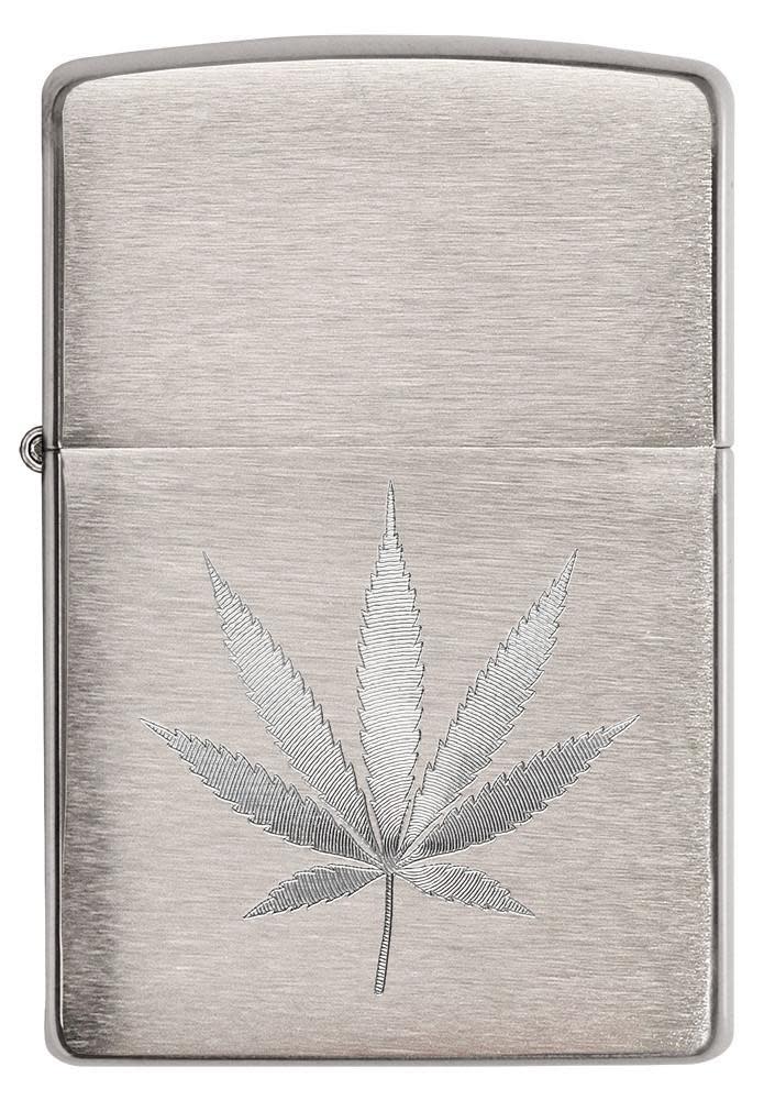 Chrome Marijuana Leaf Design - Image 2