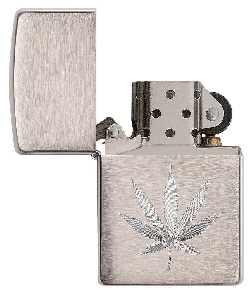 Chrome Marijuana Leaf Design - Image 6