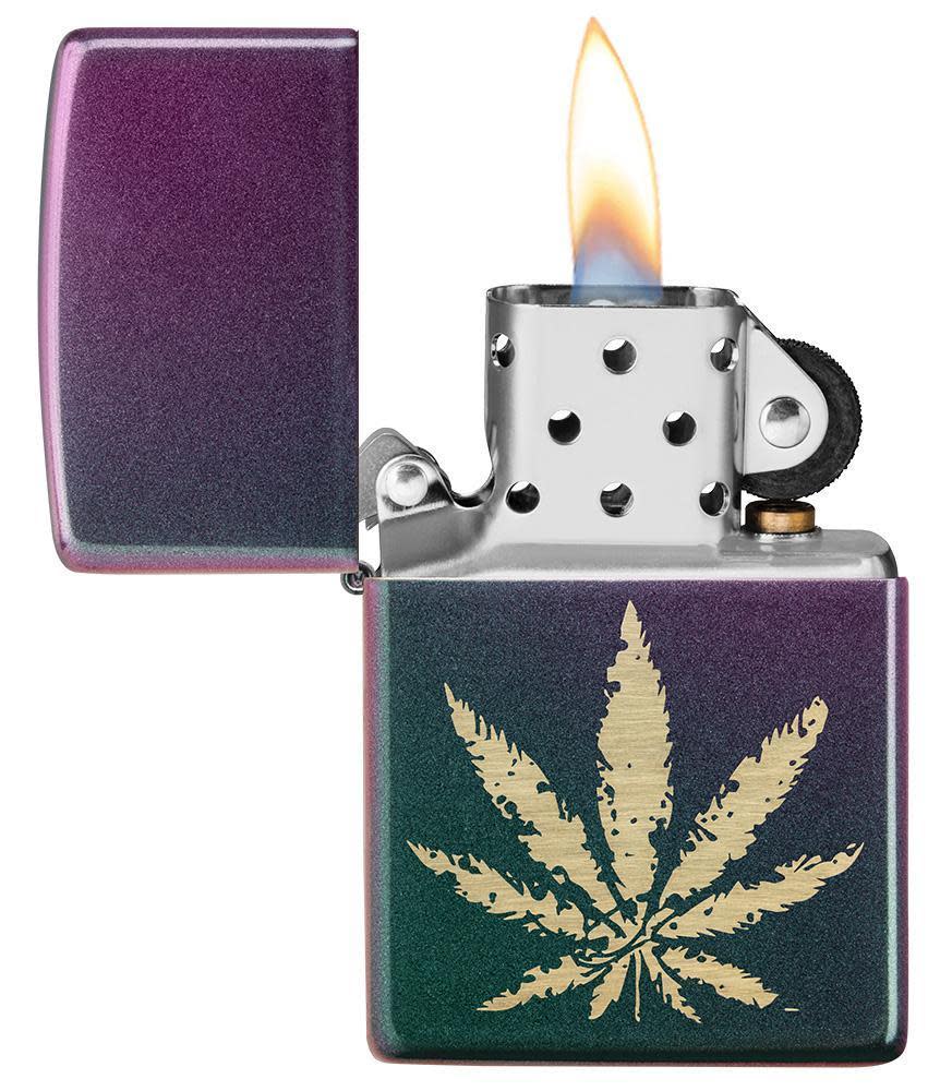 Iridescent Marijuana Leaf - Image 3