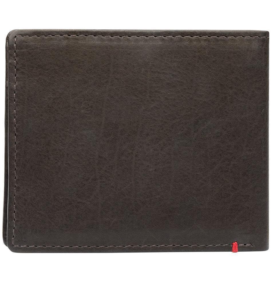 Mocha Leather Wallet- Anchor Metal Plate Design - Image 21