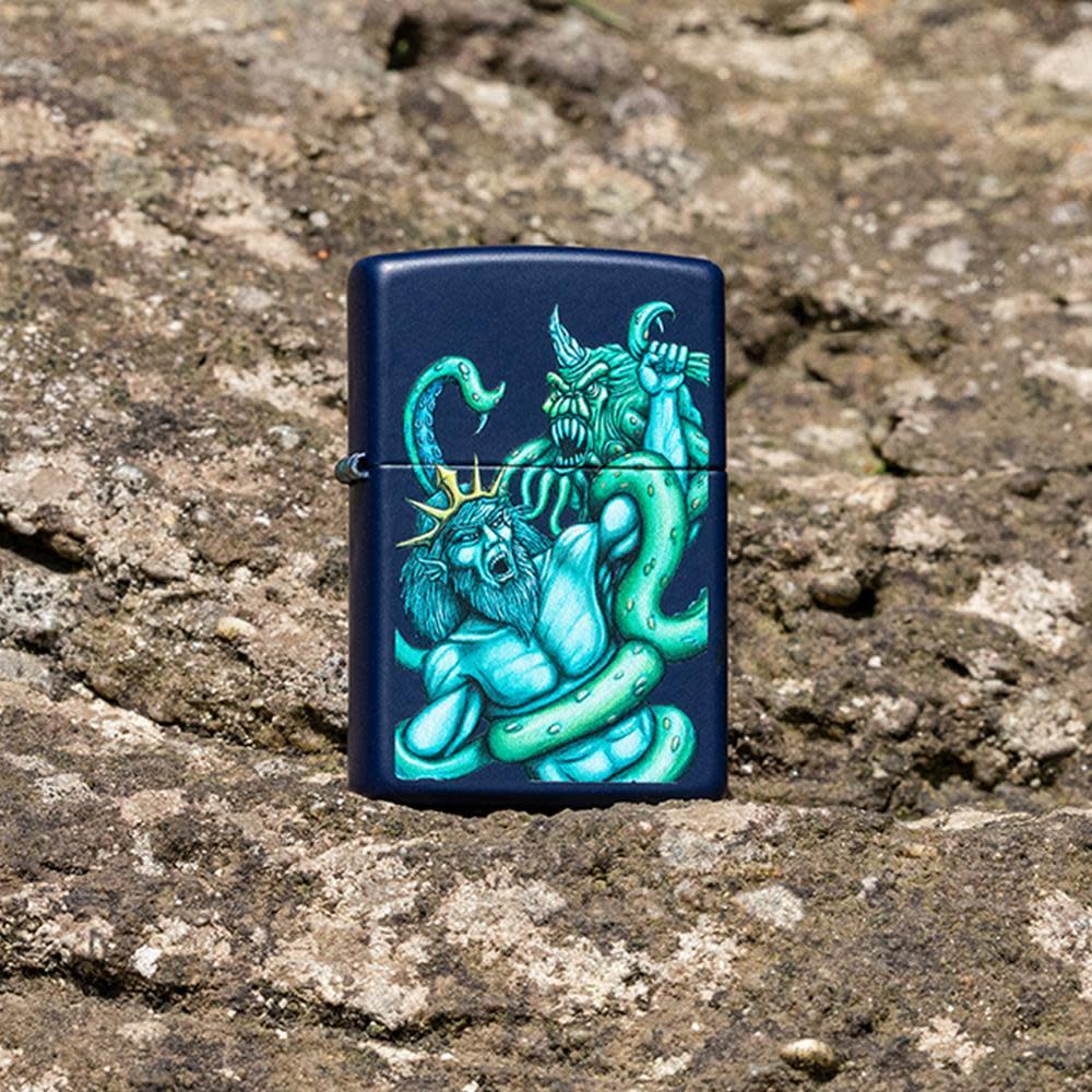 Navy Matte Sea King Design - Image 2
