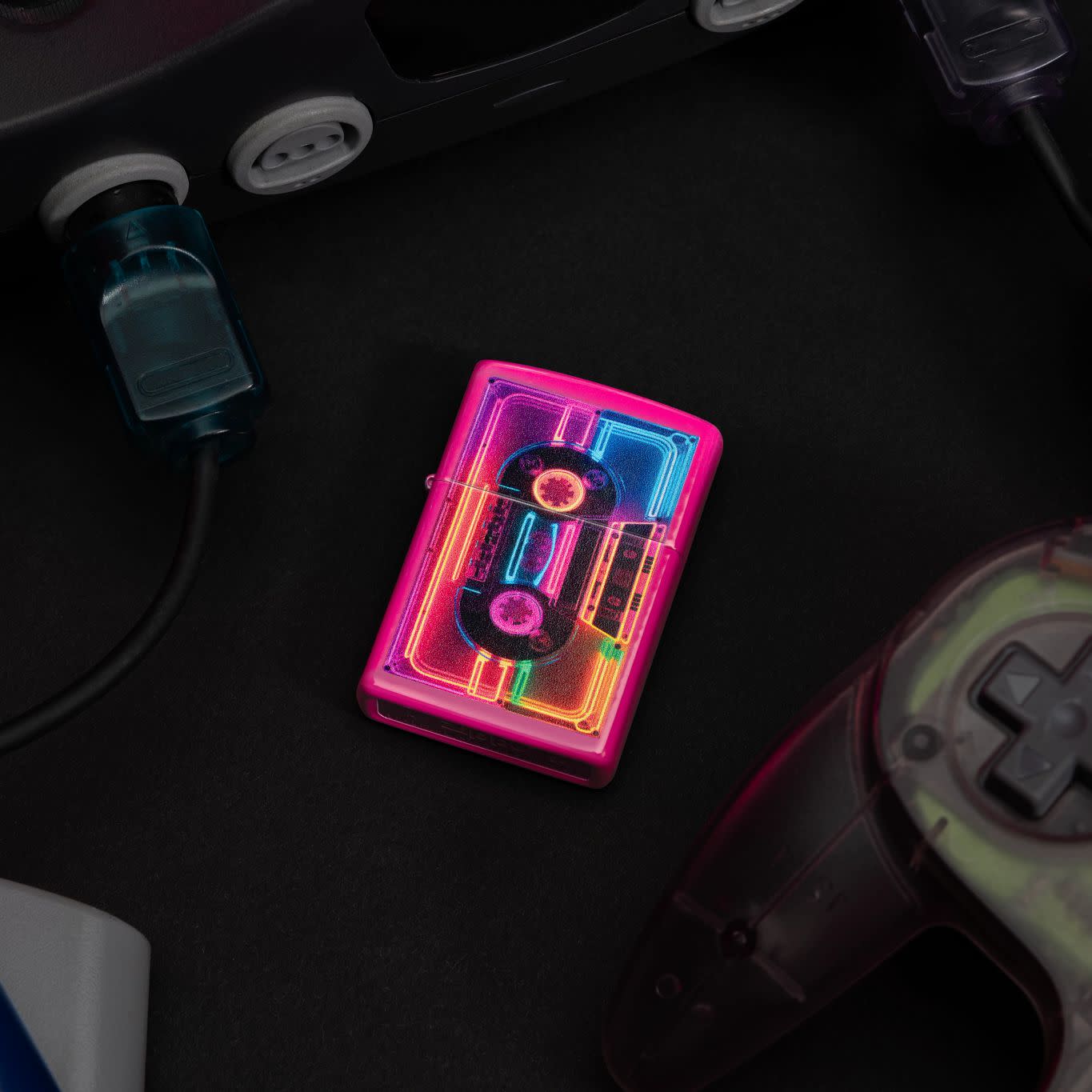 Neon Cassette Design - Image 2