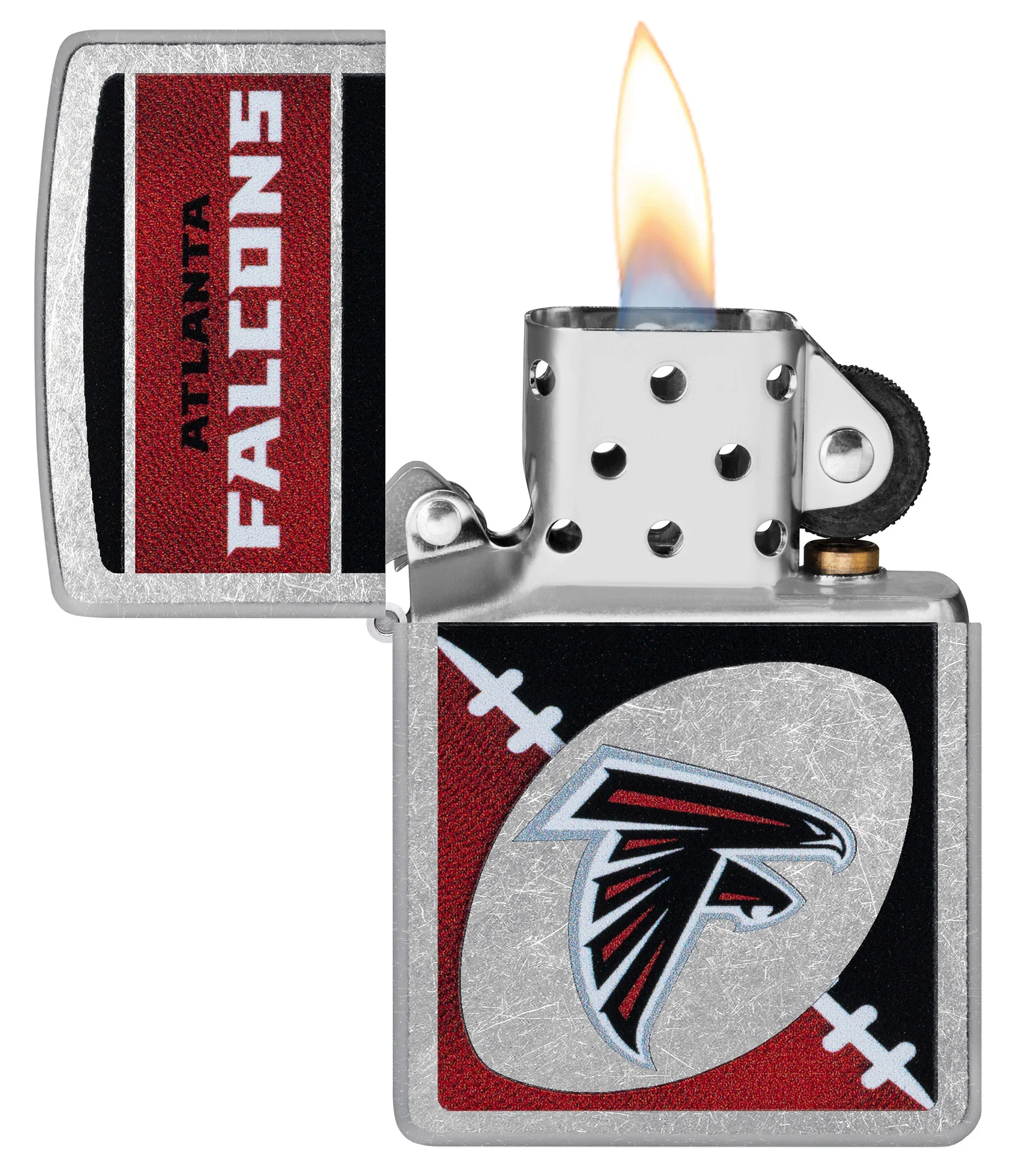 NFL Atlanta Falcons Chrome Logo Design - Image 4