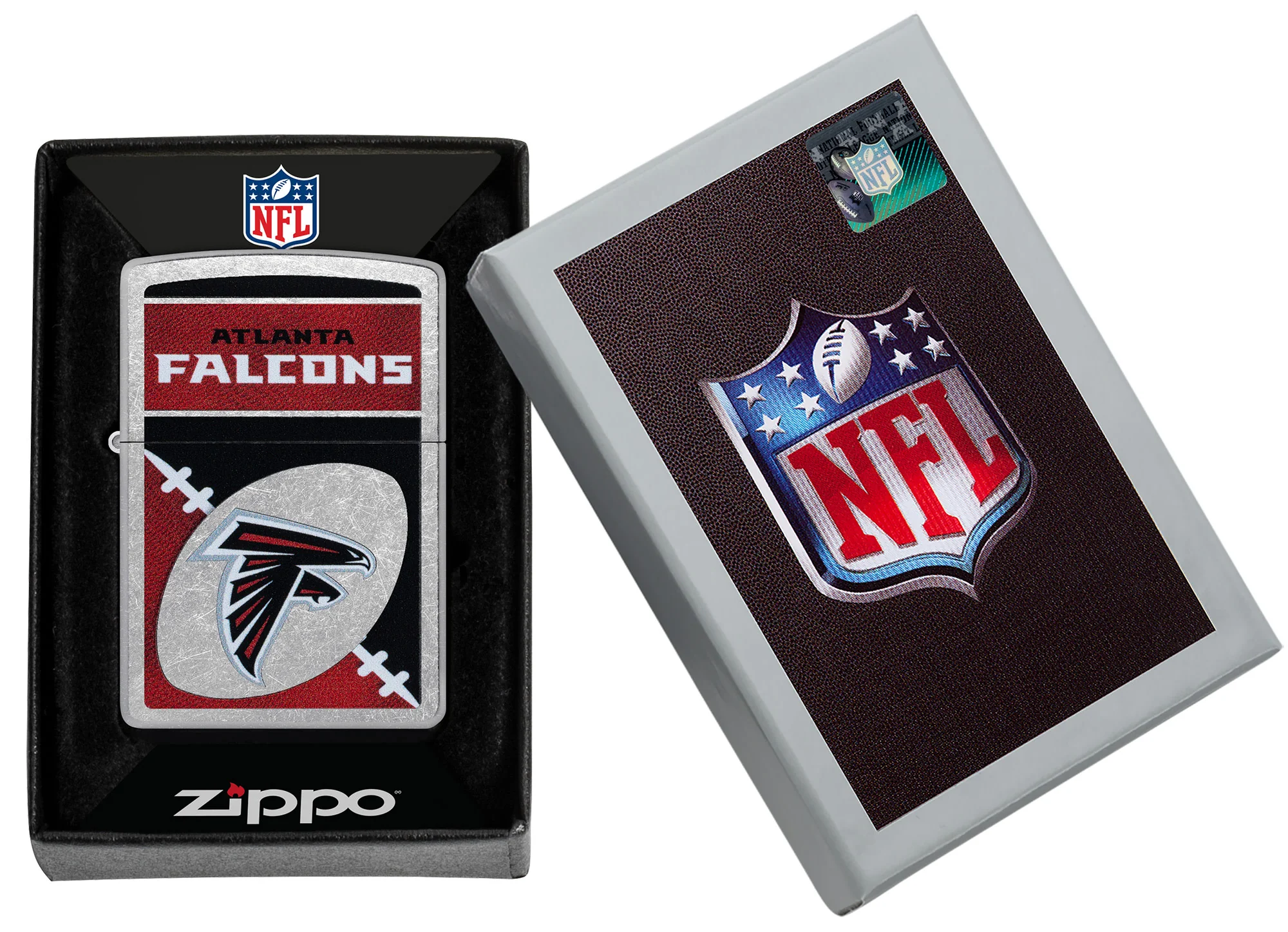 NFL Atlanta Falcons Chrome Logo Design - Image 7