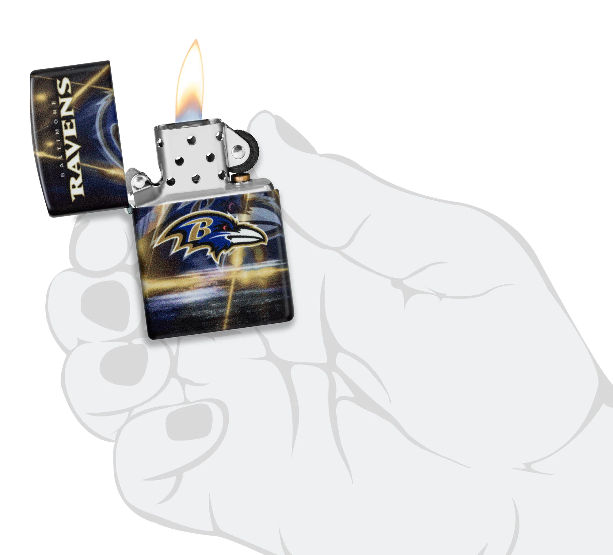 NFL Baltimore Ravens Team Spirit Design - Image 6