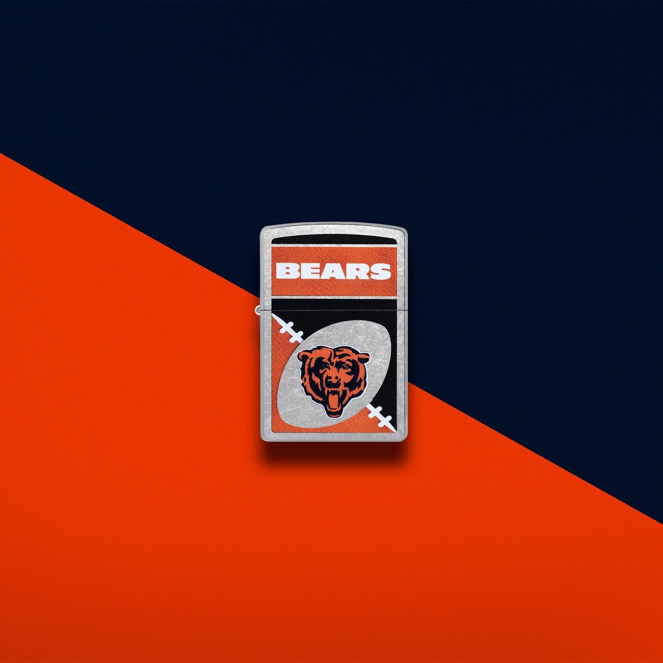 NFL Chicago Bears Chrome Logo Design - Image 2