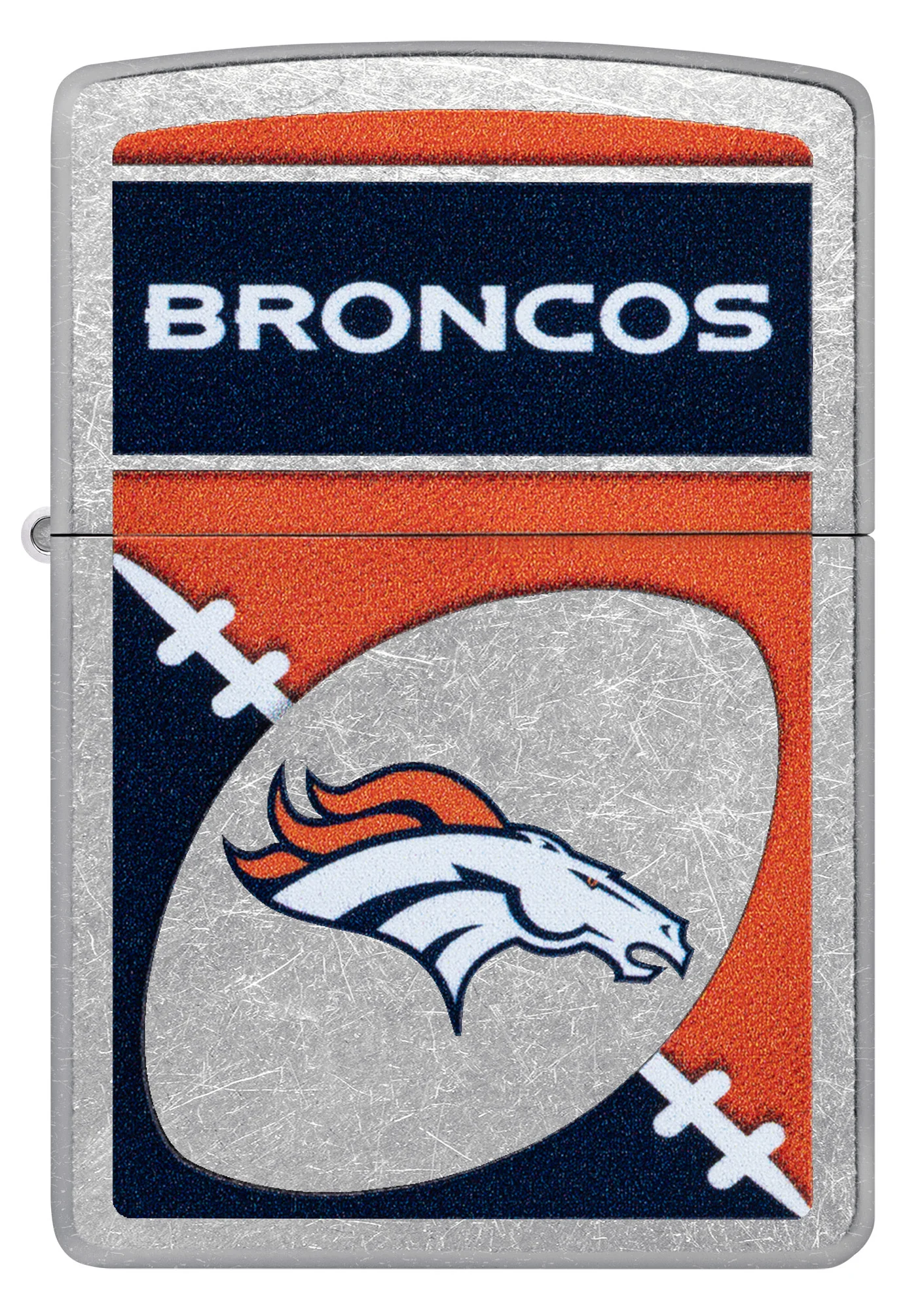 NFL Denver Broncos Chrome Logo Design - Image 3