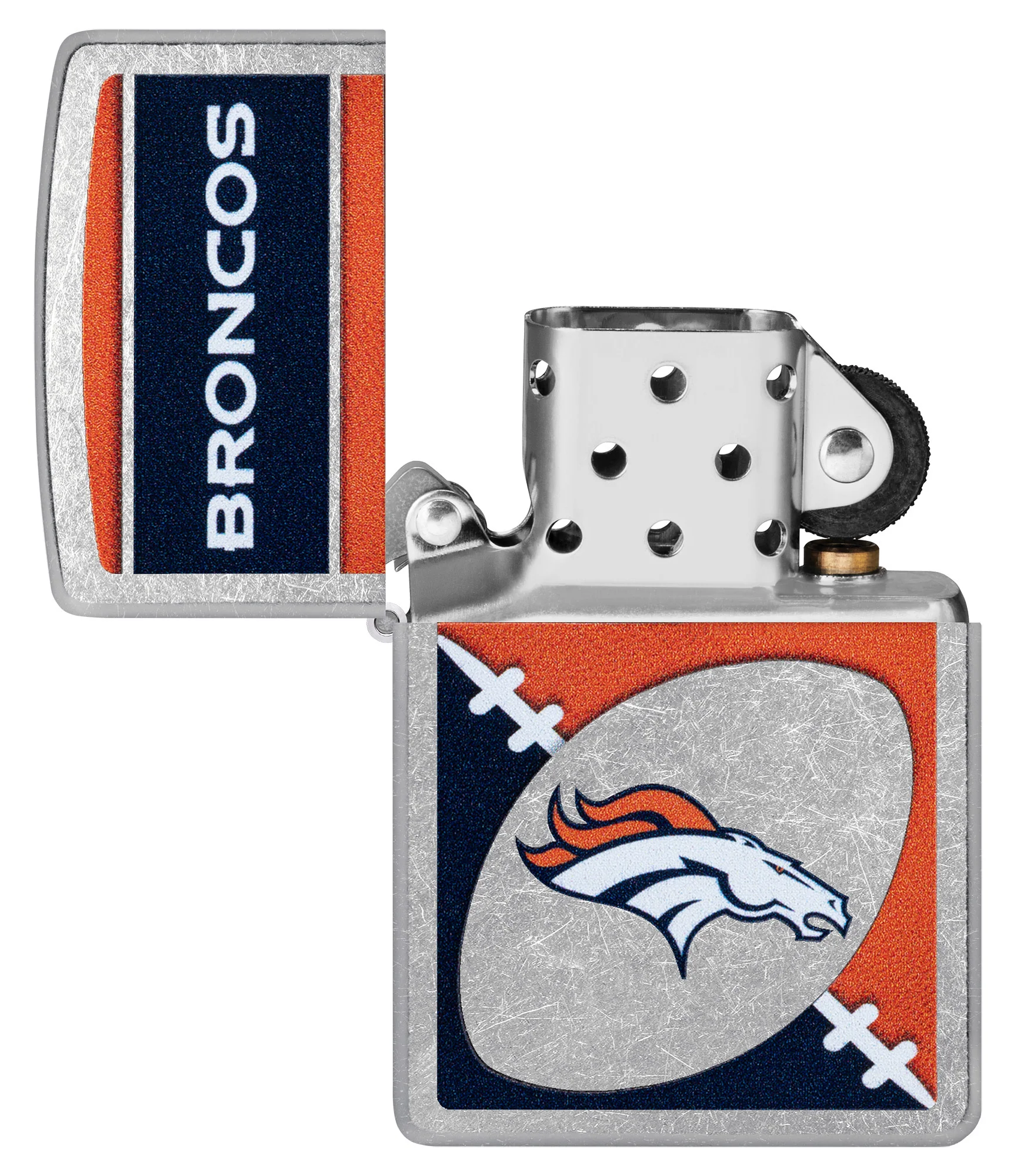 NFL Denver Broncos Chrome Logo Design - Image 5