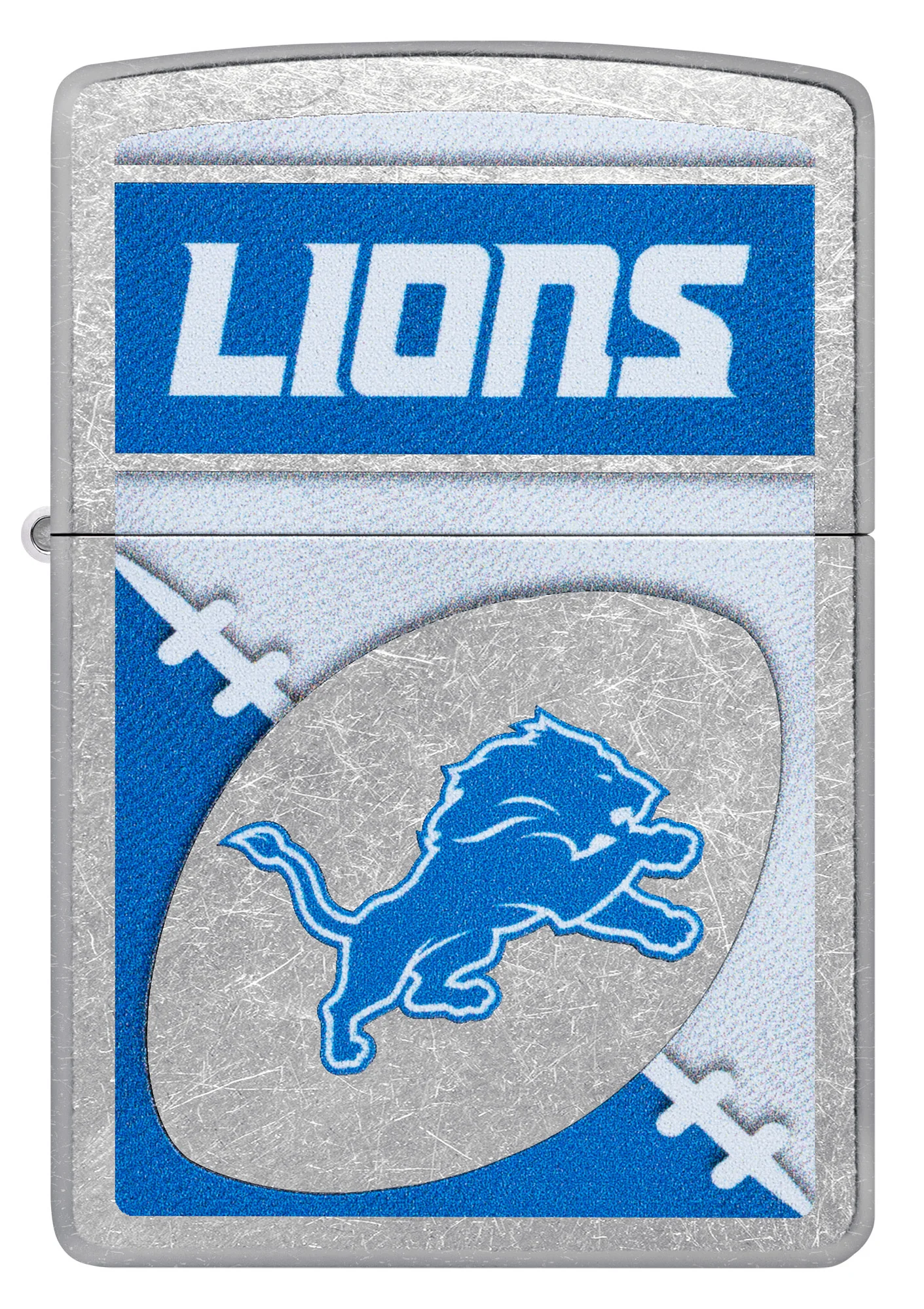 NFL Detroit Lions Chrome Logo Design - Image 3