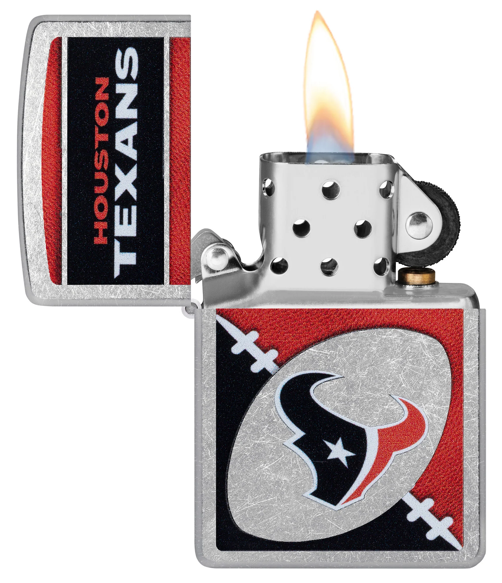 NFL Houston Texans Chrome Logo Design - Image 4