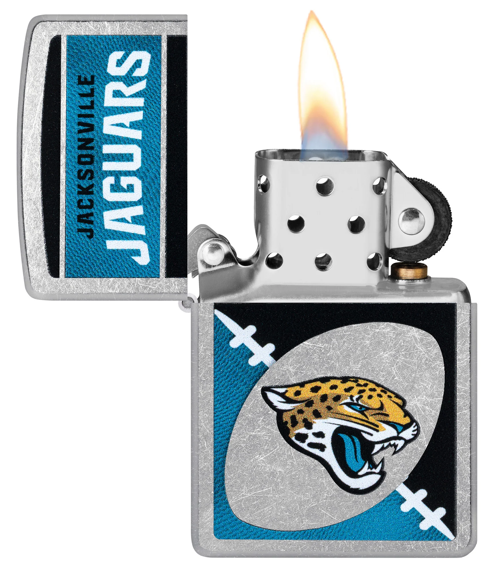 NFL Jacksonville Jaguars Chrome Logo Design - Image 4