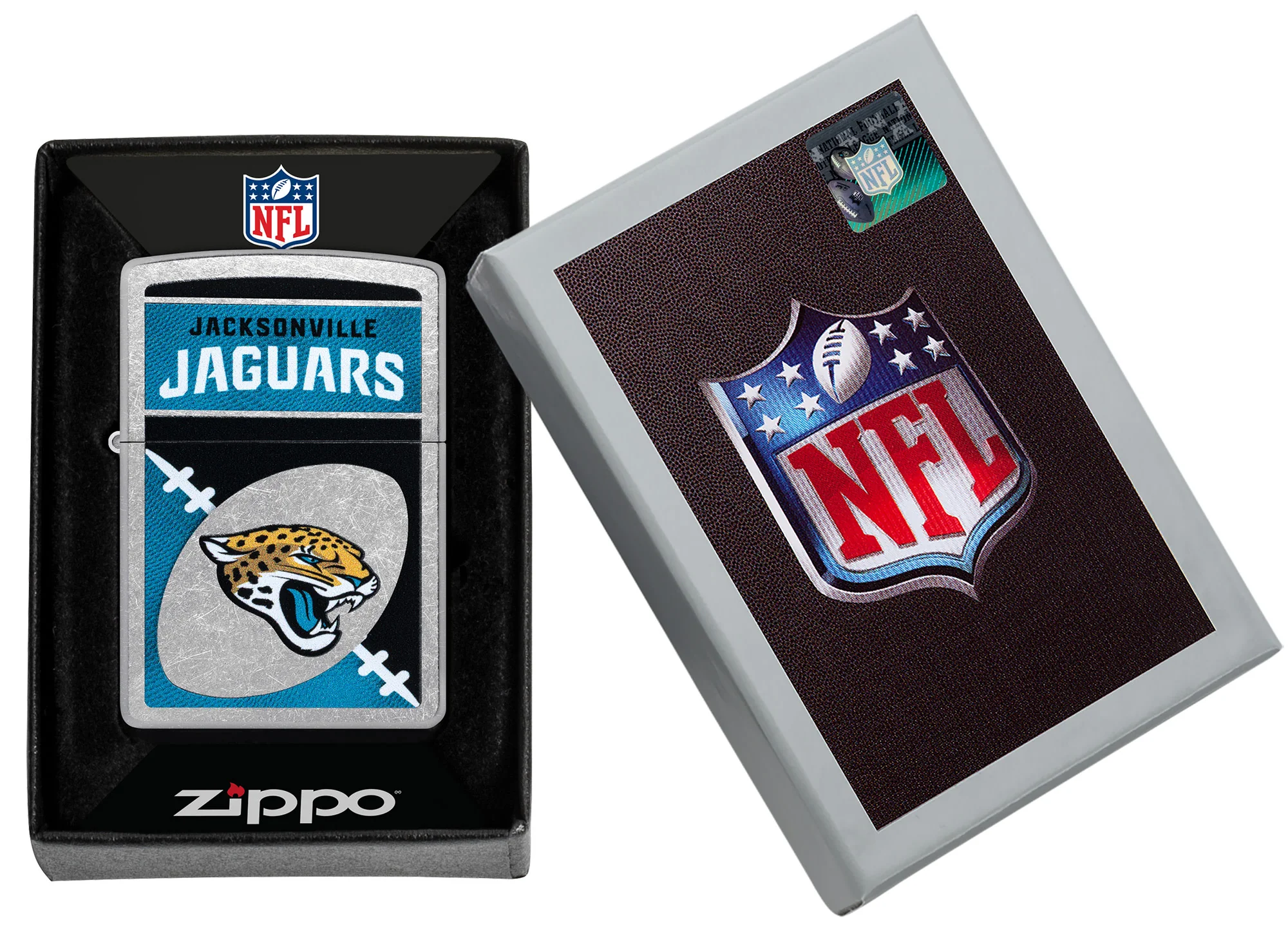 NFL Jacksonville Jaguars Chrome Logo Design - Image 7