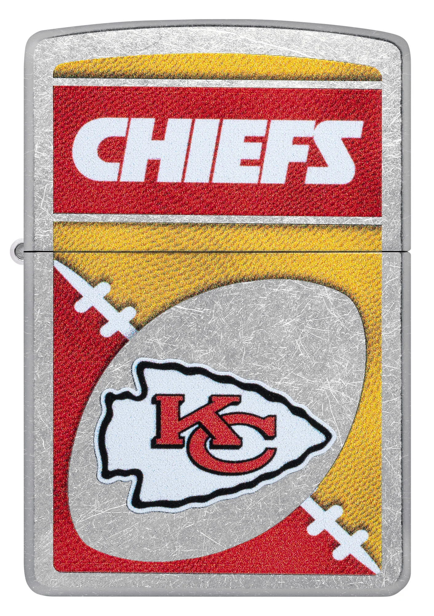 NFL Kansas City Chiefs Chrome Logo Design - Image 3