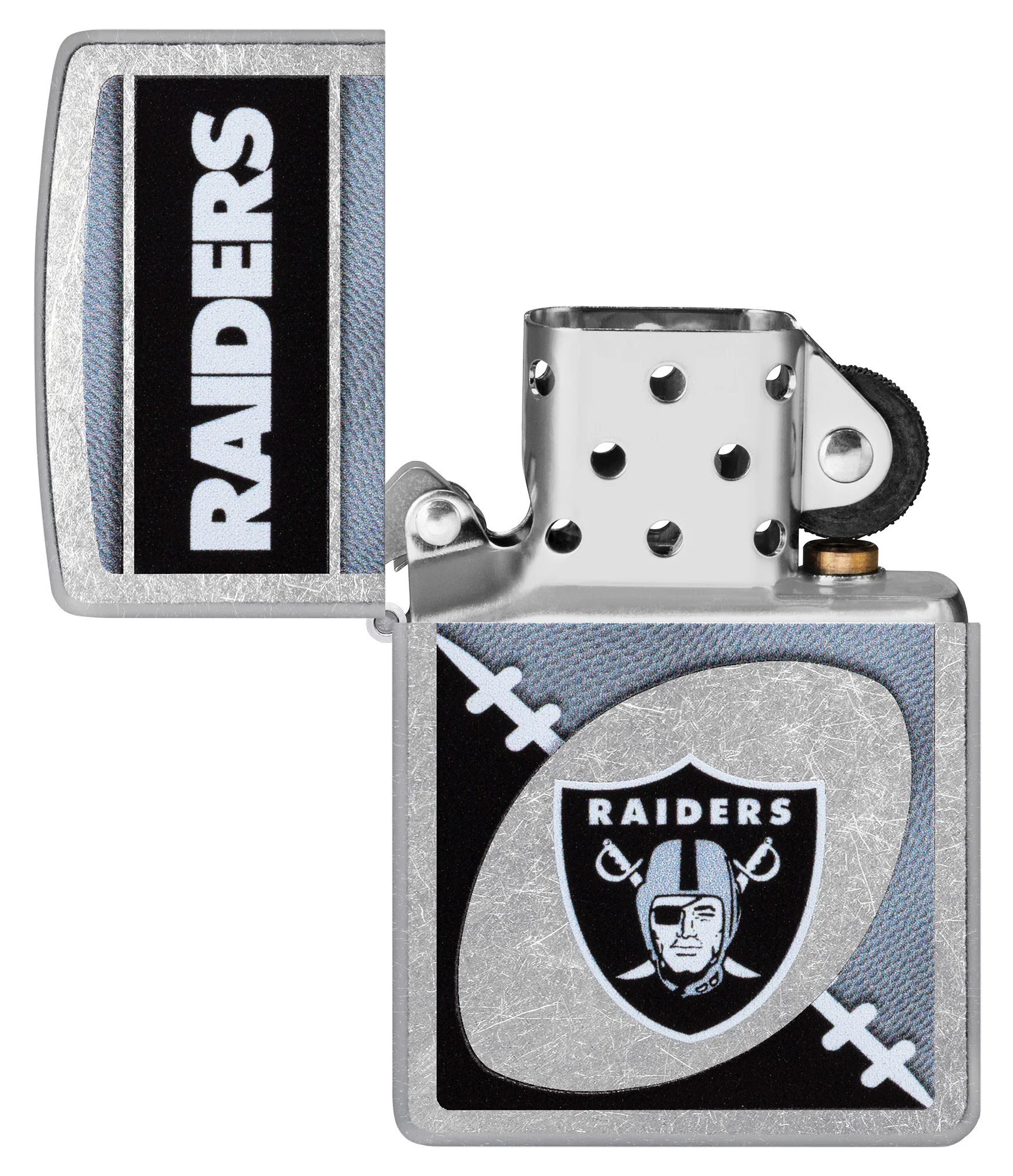 NFL Las Vegas Raiders Chrome Logo Design - Image 5