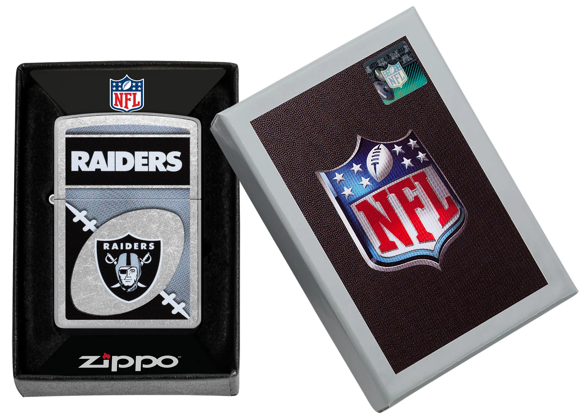 NFL Las Vegas Raiders Chrome Logo Design - Image 7