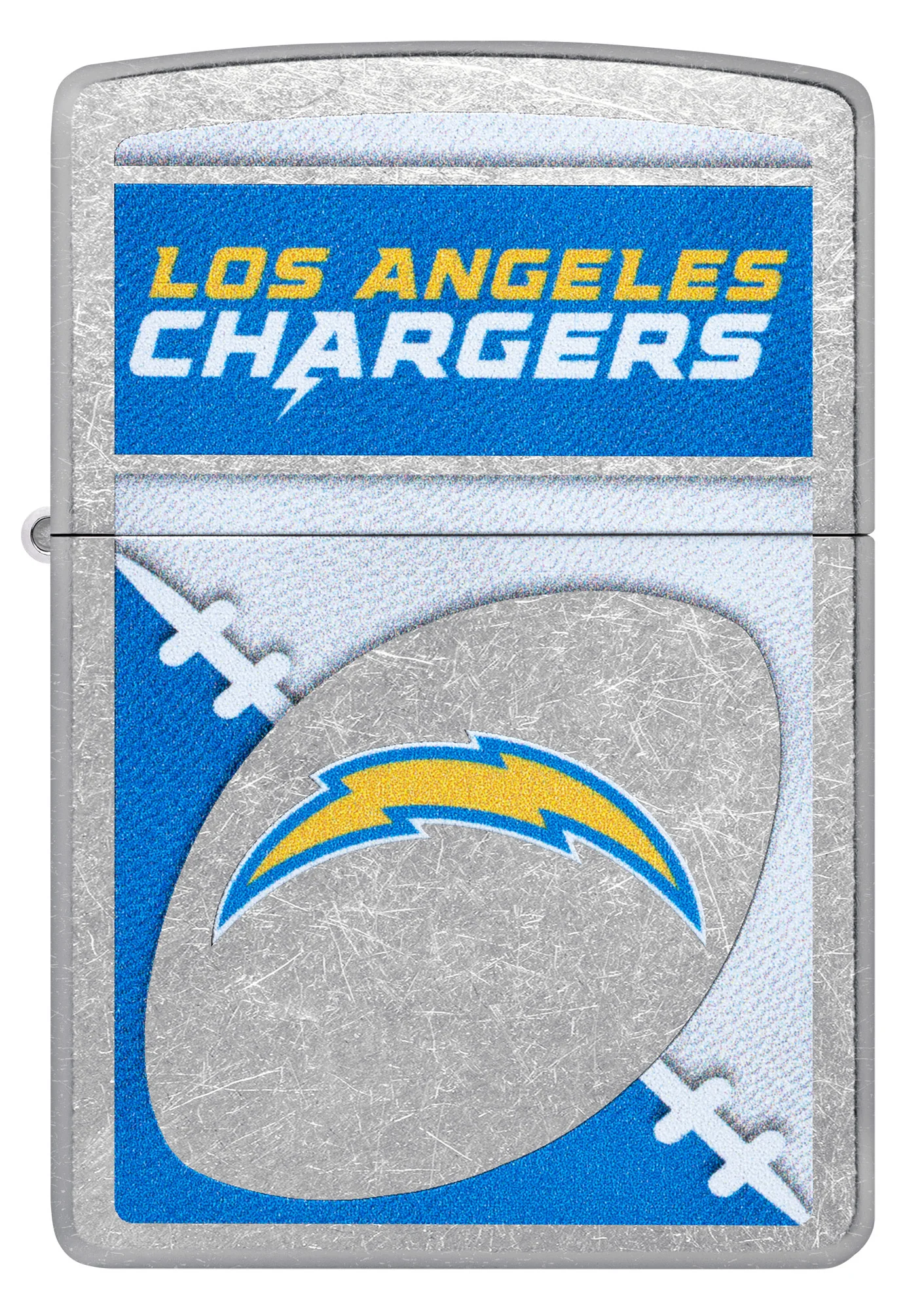 NFL Los Angeles Chargers Chrome Logo Design - Image 3