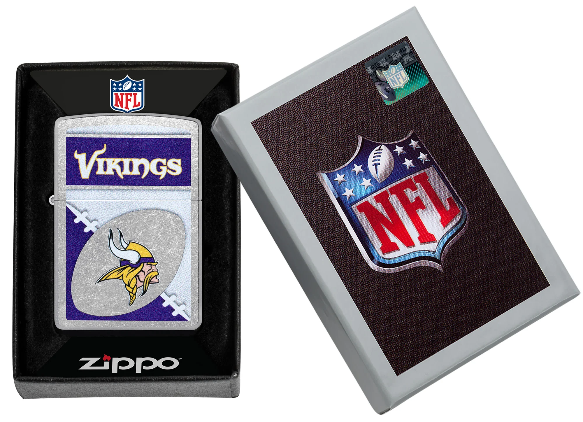 NFL Minnesota Vikings Chrome Logo Design - Image 7