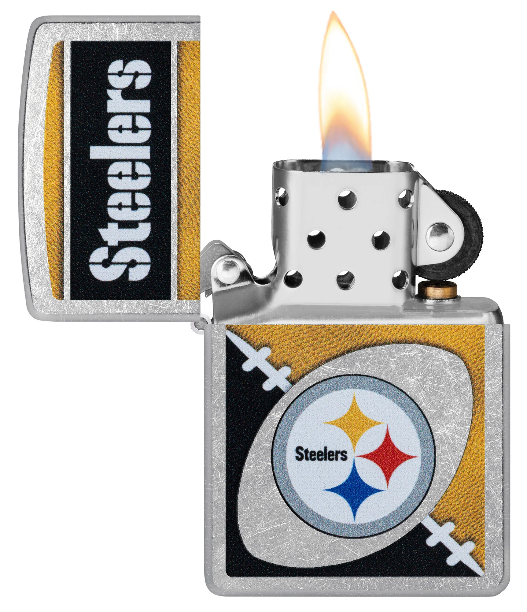 NFL Pittsburgh Steelers Chrome Logo Design - Image 4