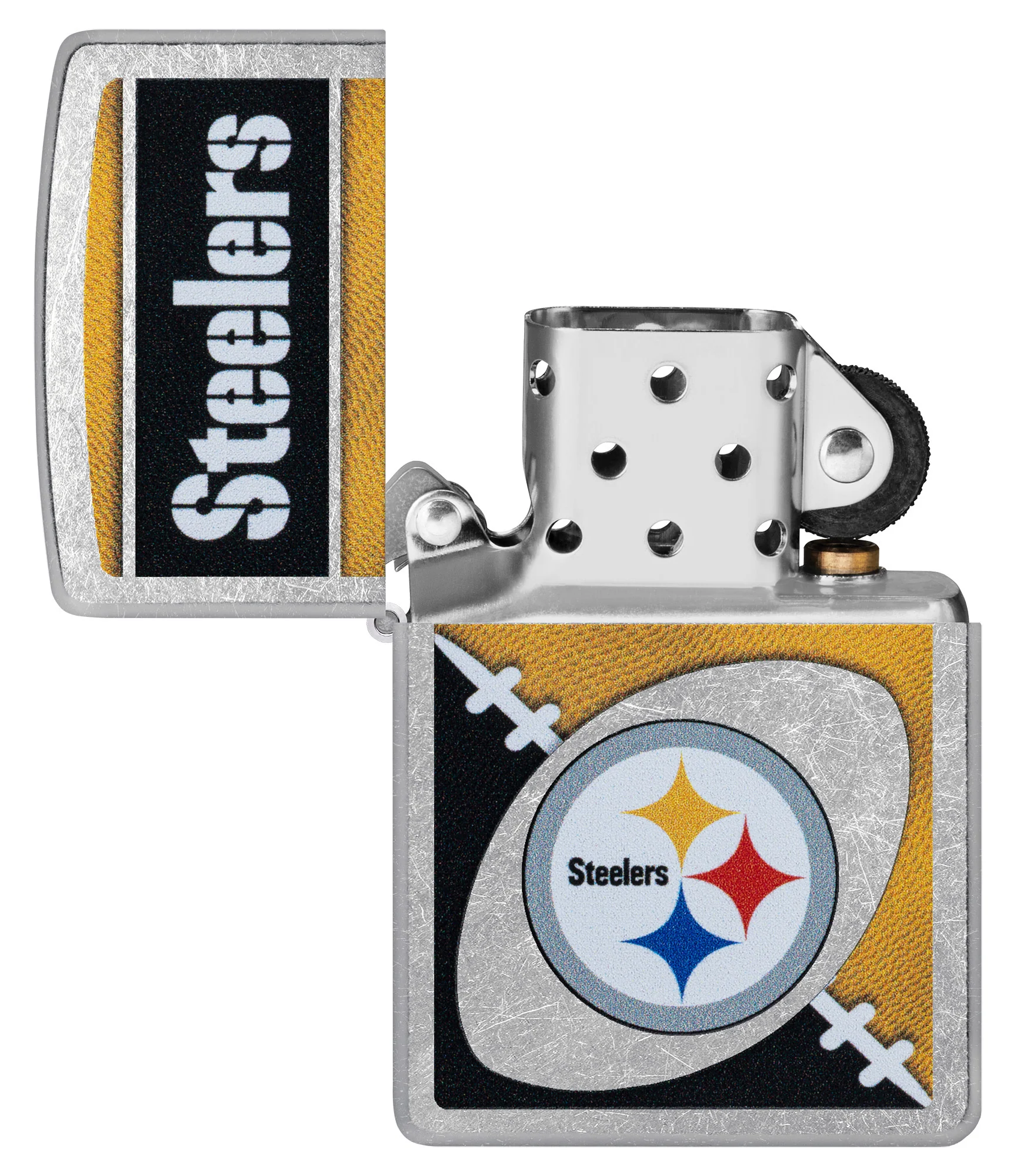 NFL Pittsburgh Steelers Chrome Logo Design - Image 5
