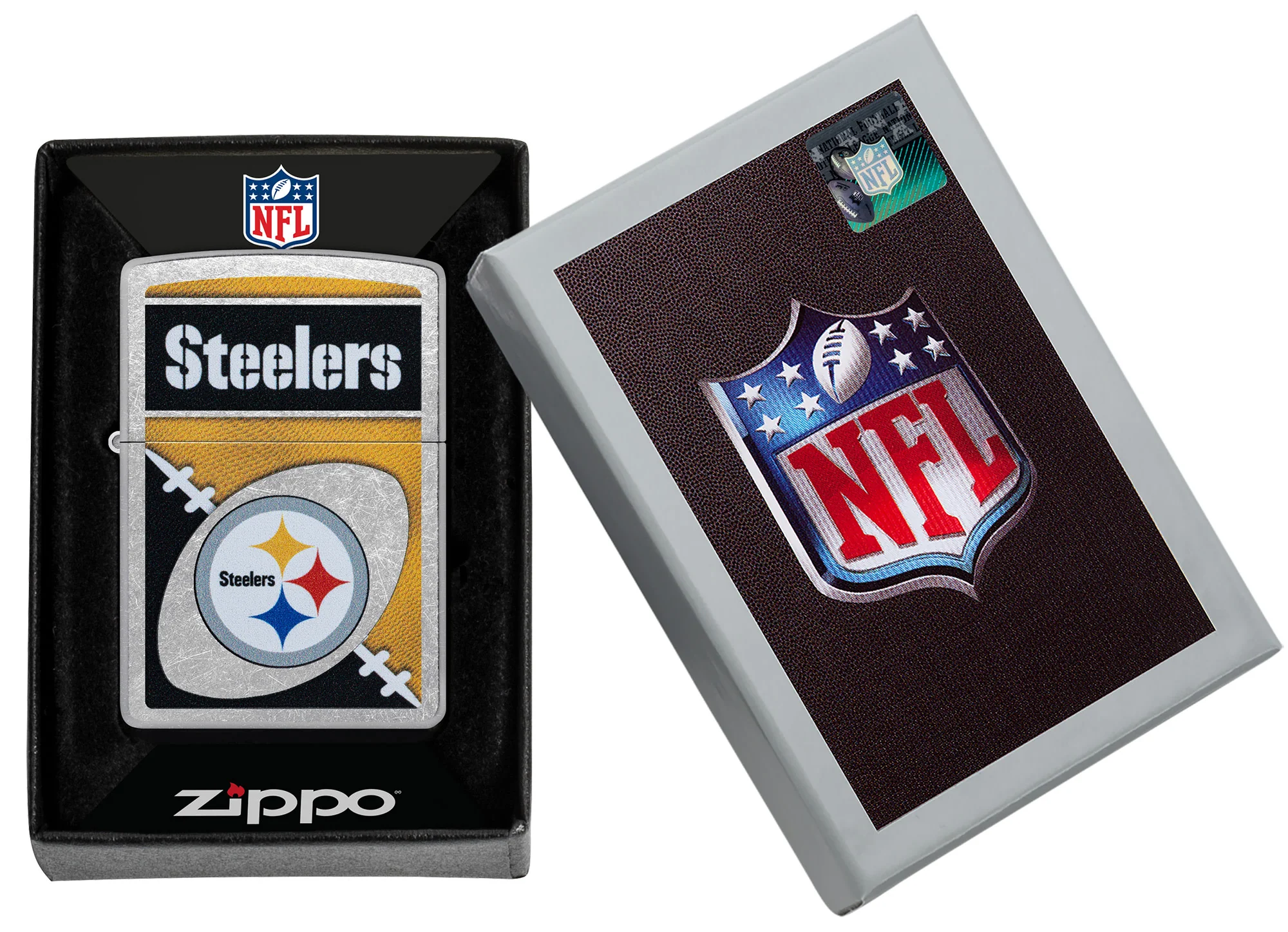 NFL Pittsburgh Steelers Chrome Logo Design - Image 7