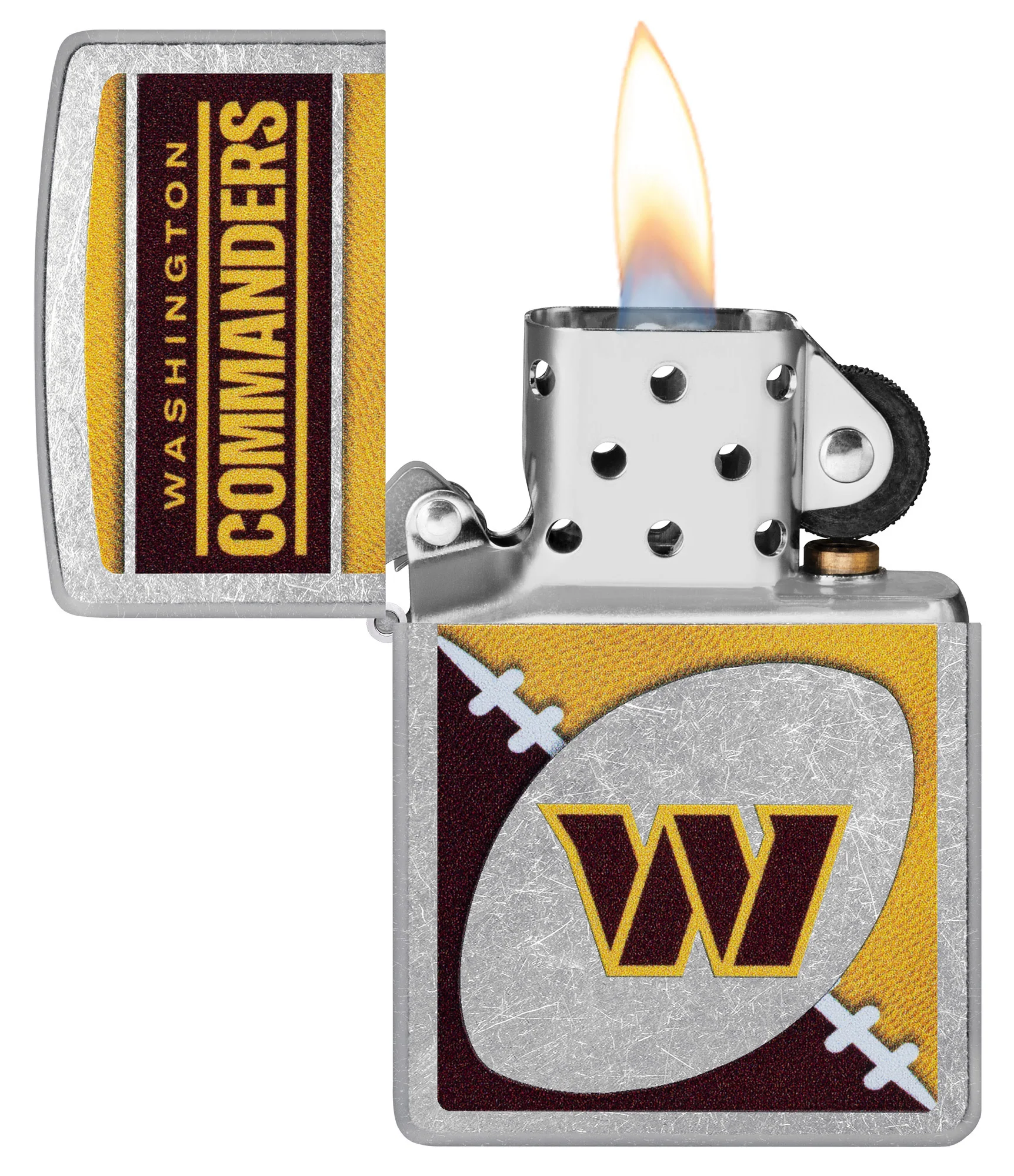 NFL Washington Commanders Chrome Logo Design - Image 4