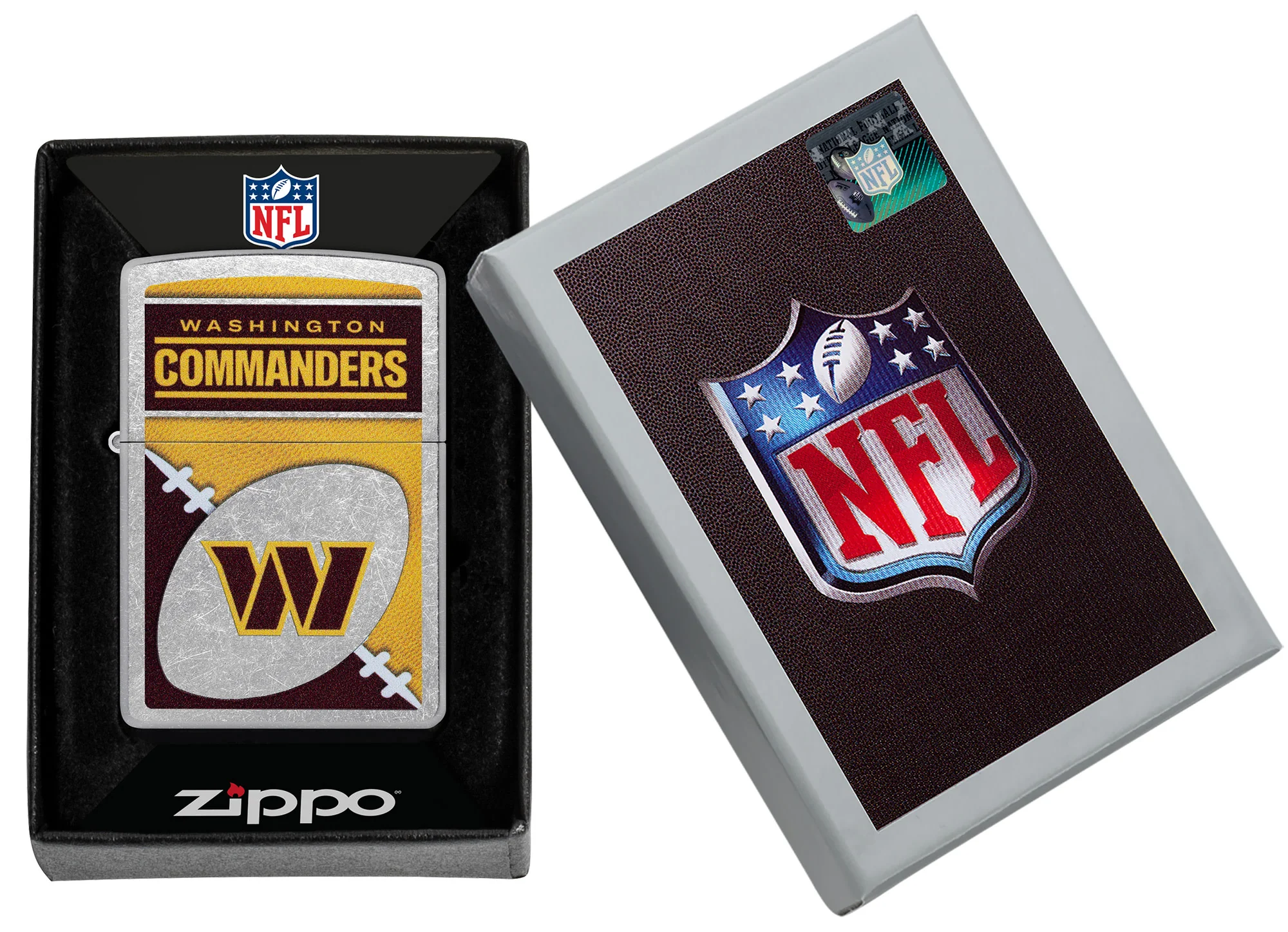 NFL Washington Commanders Chrome Logo Design - Image 7