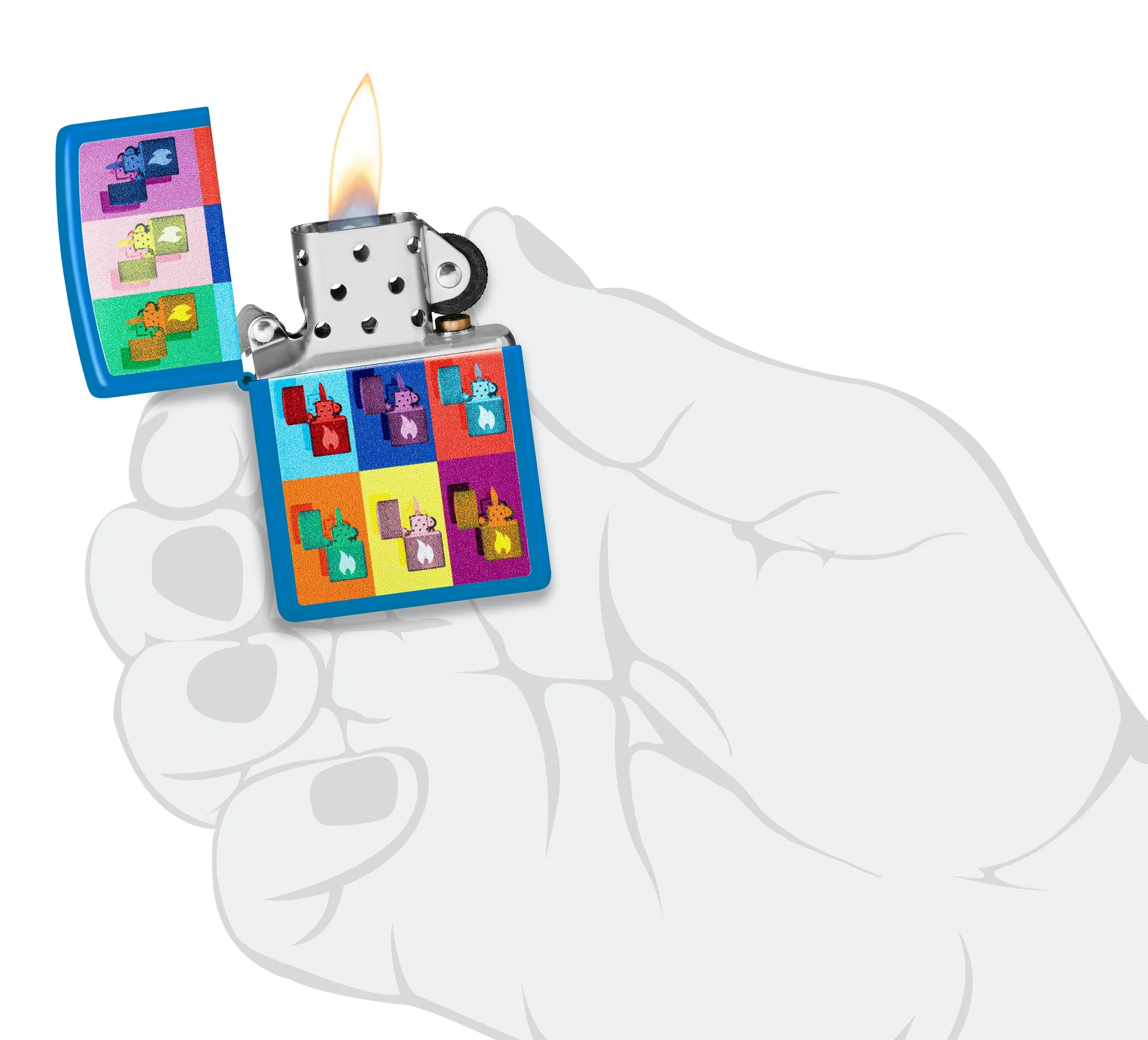 Pop Art Zippo Design - Image 4