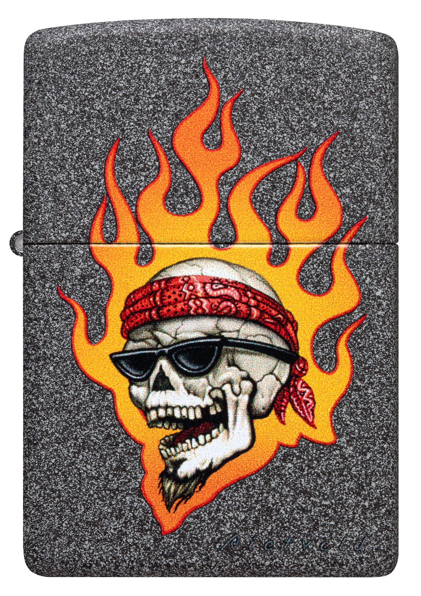 RietveldĀ® Flaming Skull Design - Image 3
