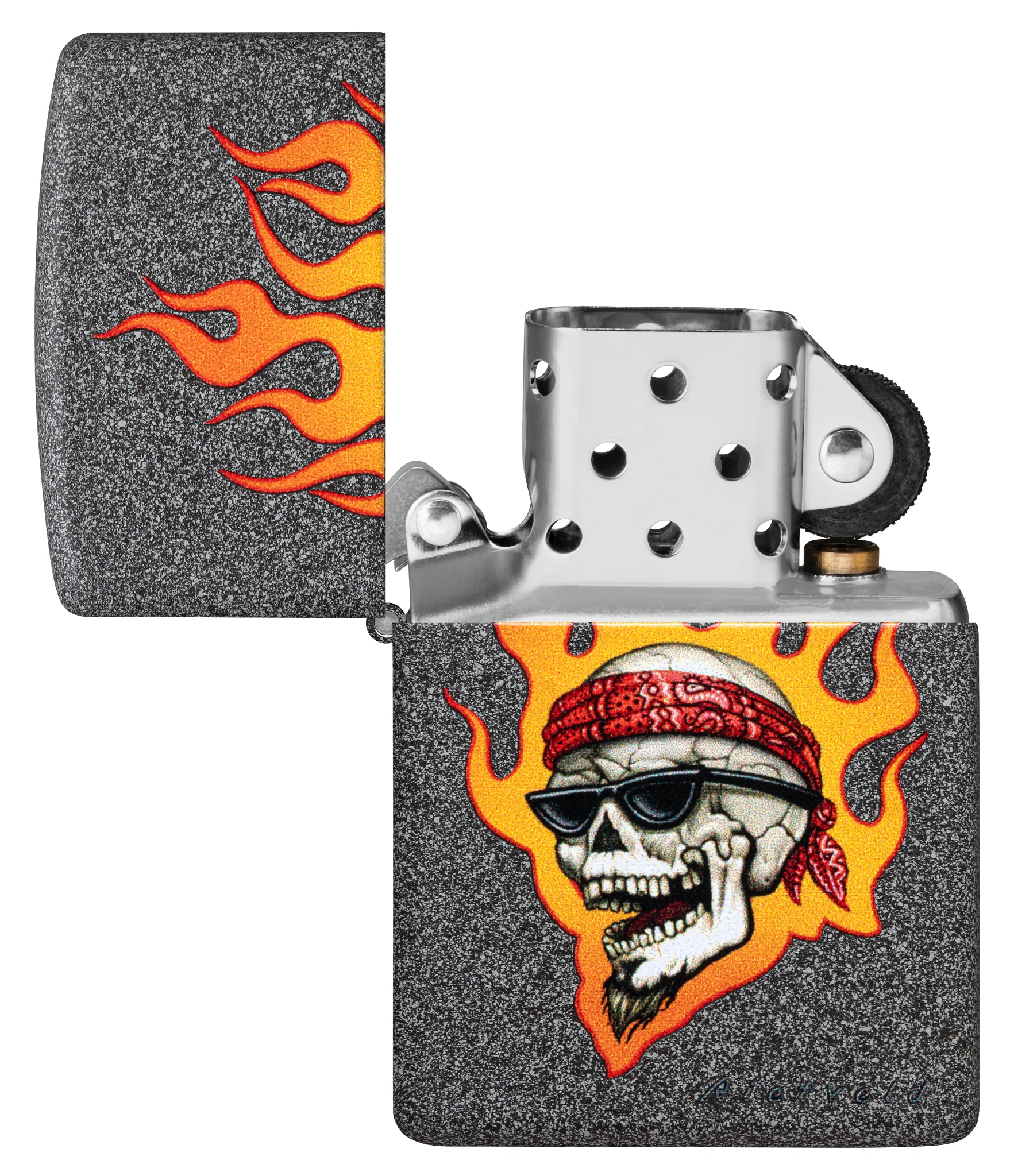 RietveldĀ® Flaming Skull Design - Image 5