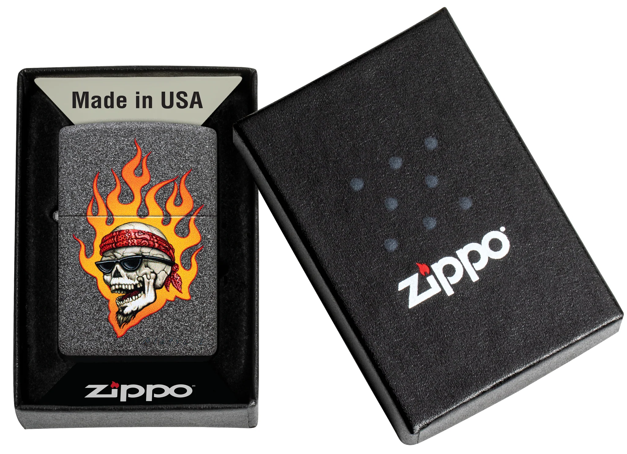 RietveldĀ® Flaming Skull Design - Image 7